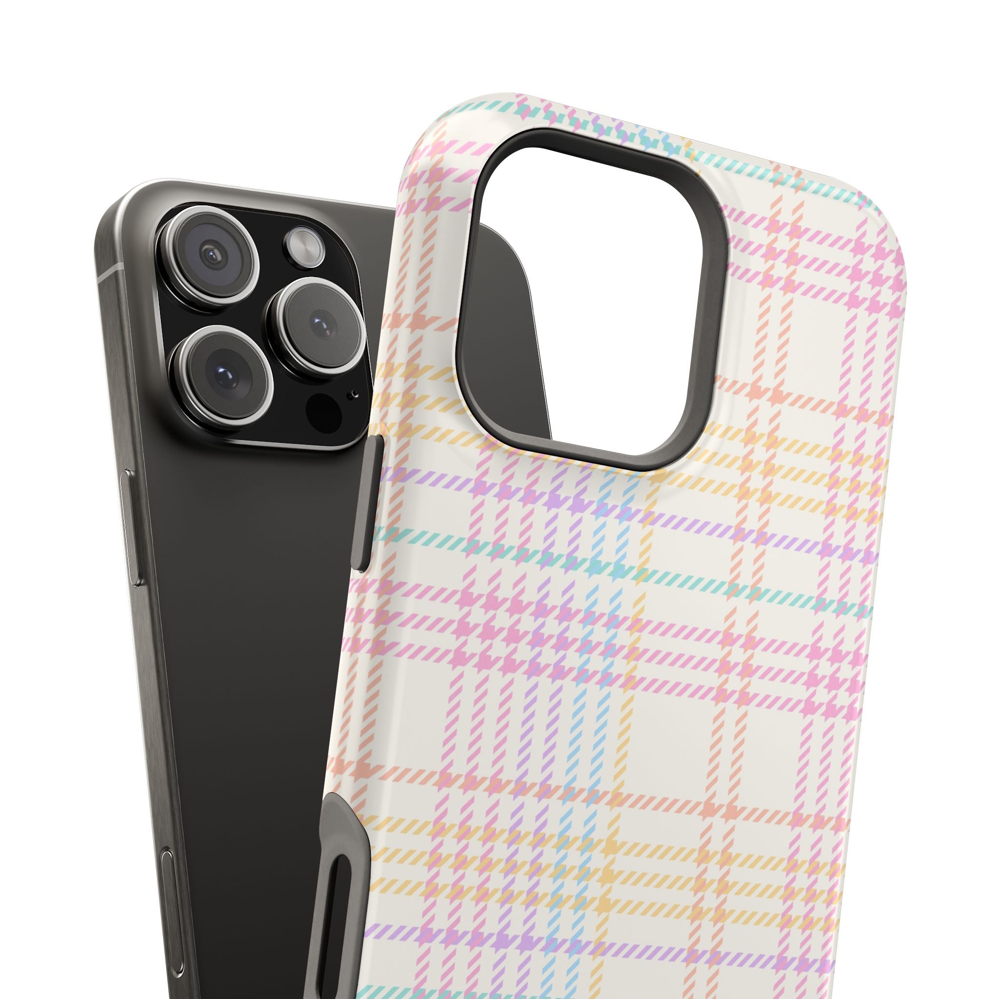 Cheerful | Colorful Plaid Case