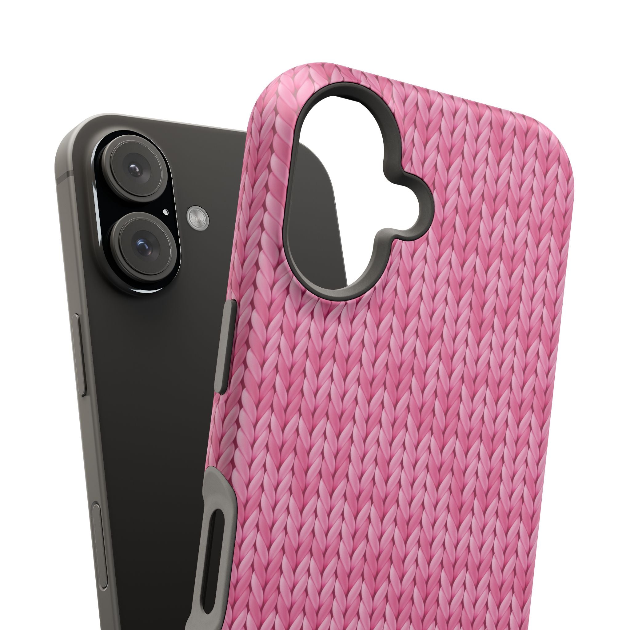 Sweater Weather | Pink Knit Case