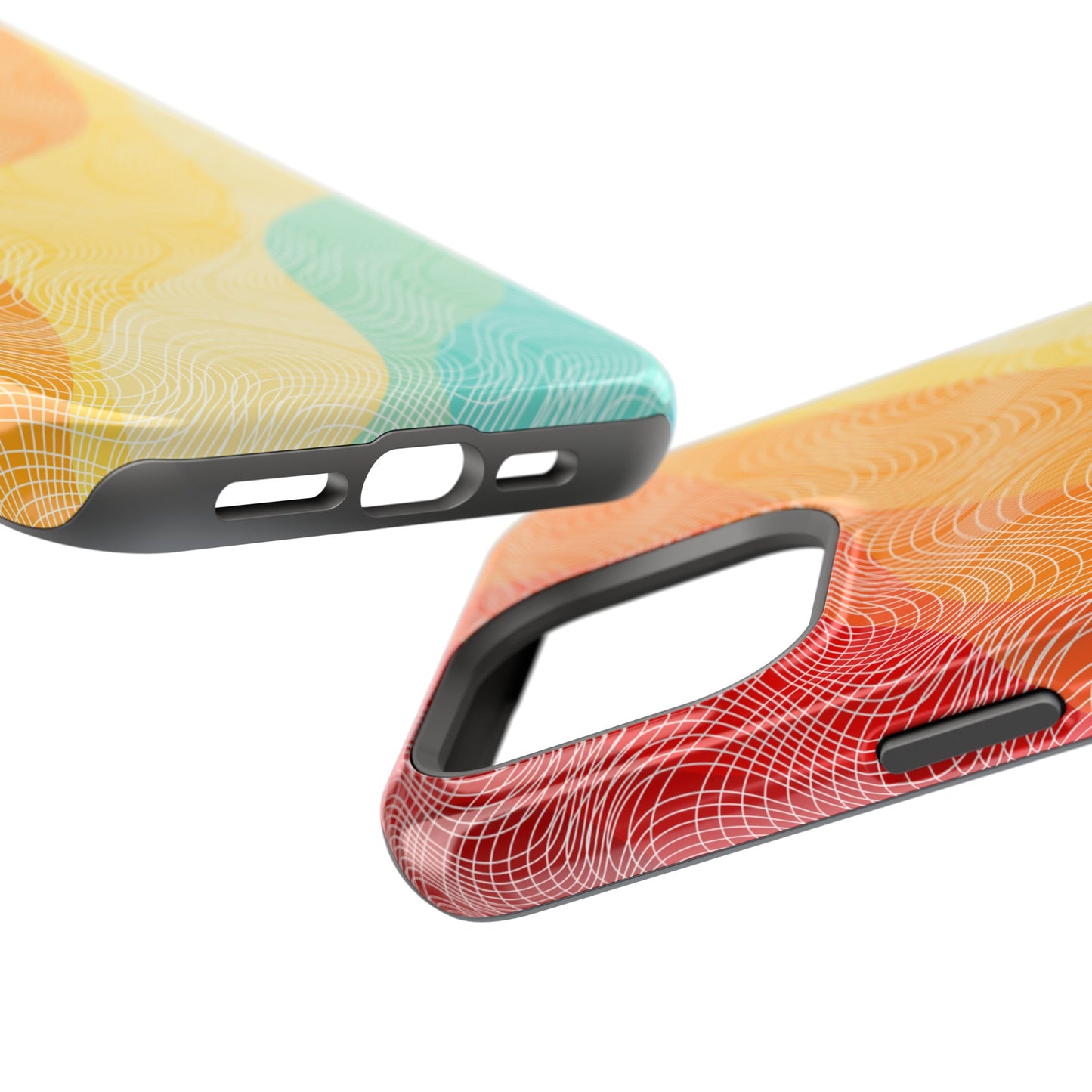 Vibrant Vortex MagSafe Tough Case - Phone Case For