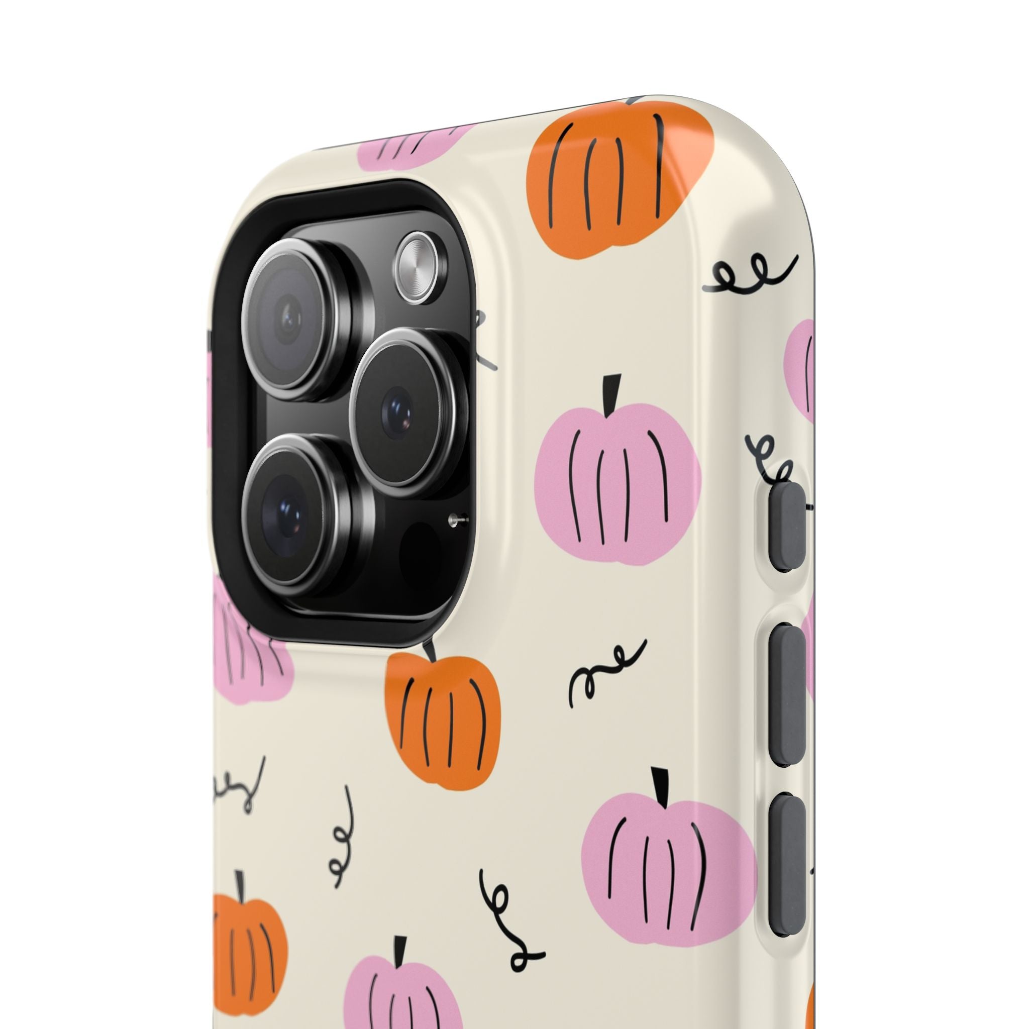 Pumpkin Pop | Beige Fall Case