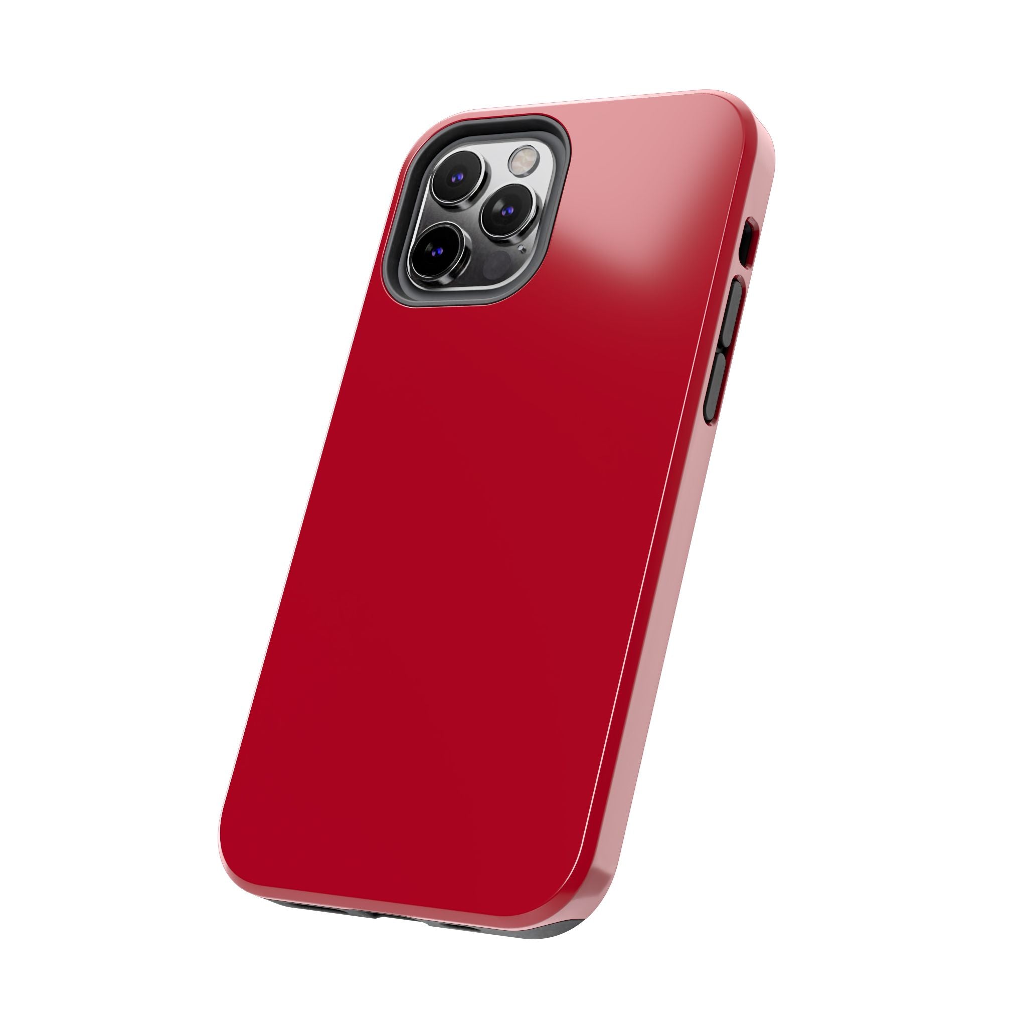 Solid red Candy Apple phone case for iPhone 16, cute and stylish cover offering protection and aesthetic appeal.