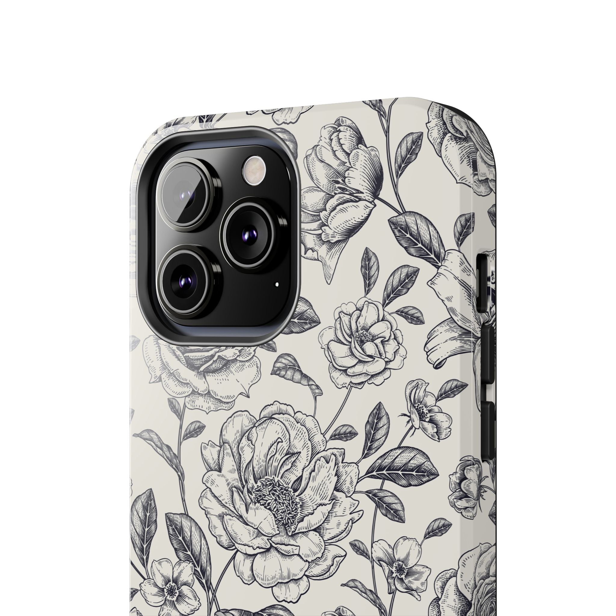 Vintage Memories | Black Flower Case