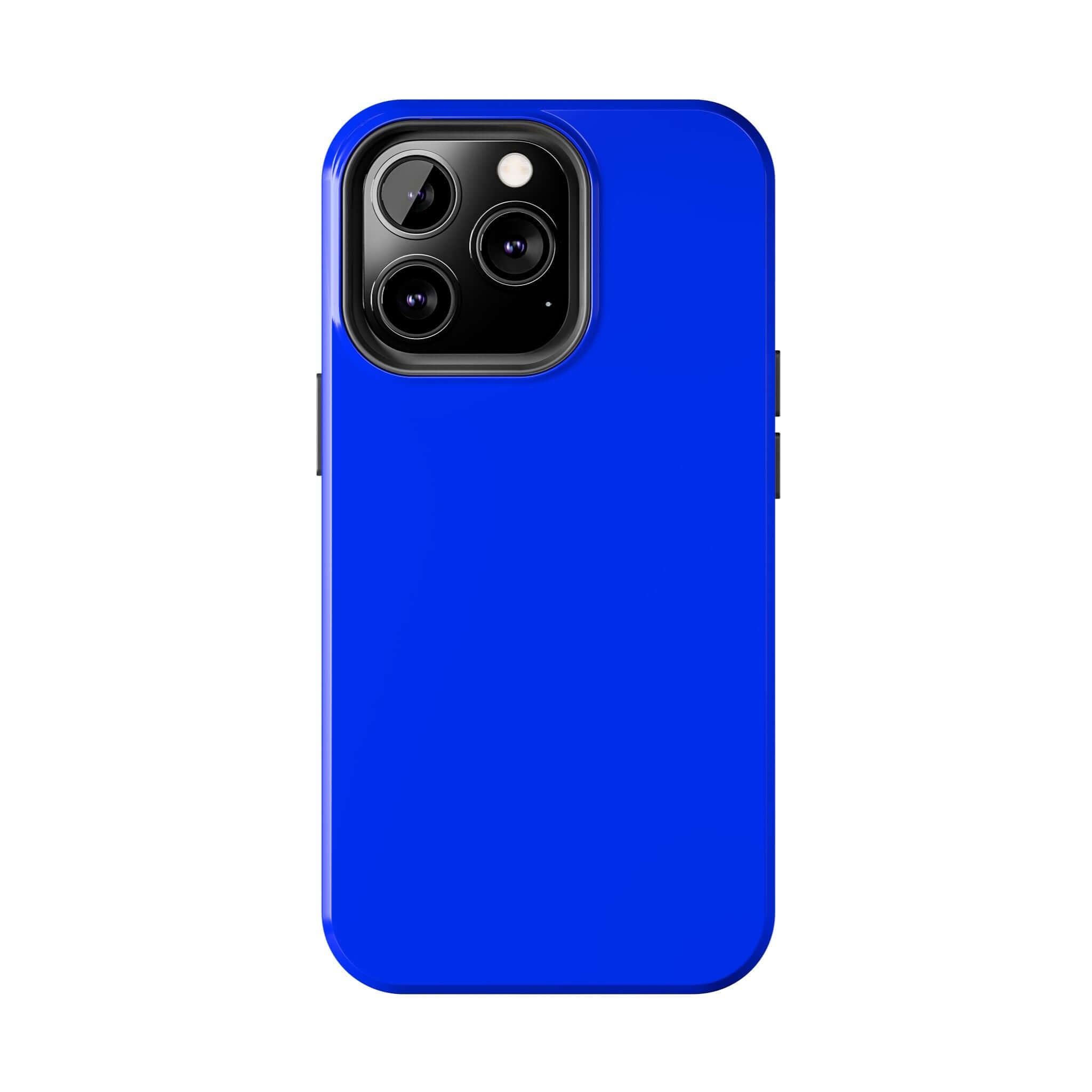 Neon blue iPhone case from Luminous Lagoon collection, offered by the cutest phone cases website with free shipping.