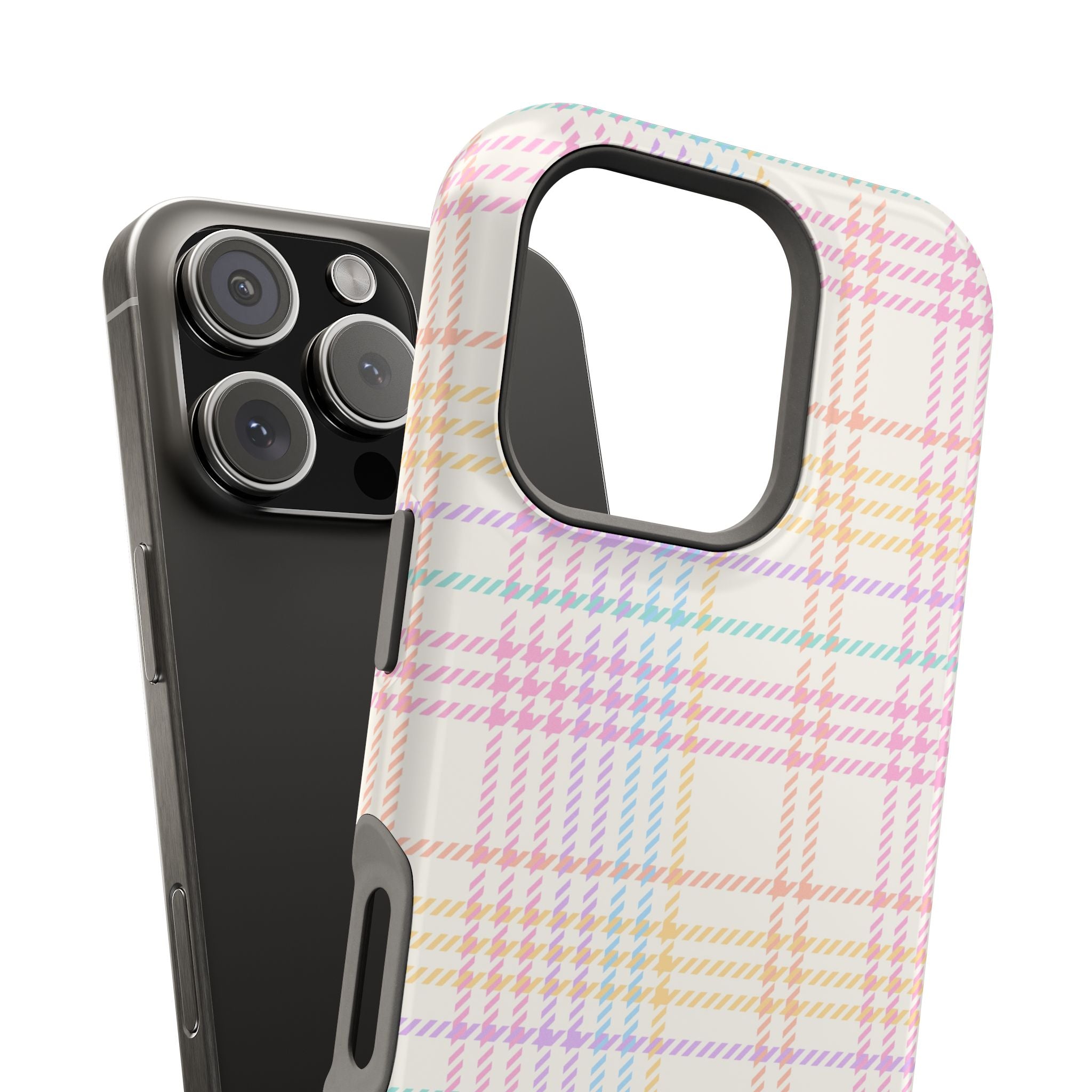 Cheerful | Colorful Plaid Case