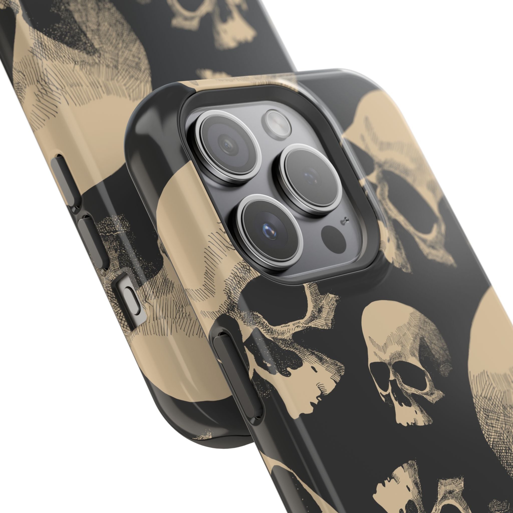 Moonlit Misfit | Black Skull Case