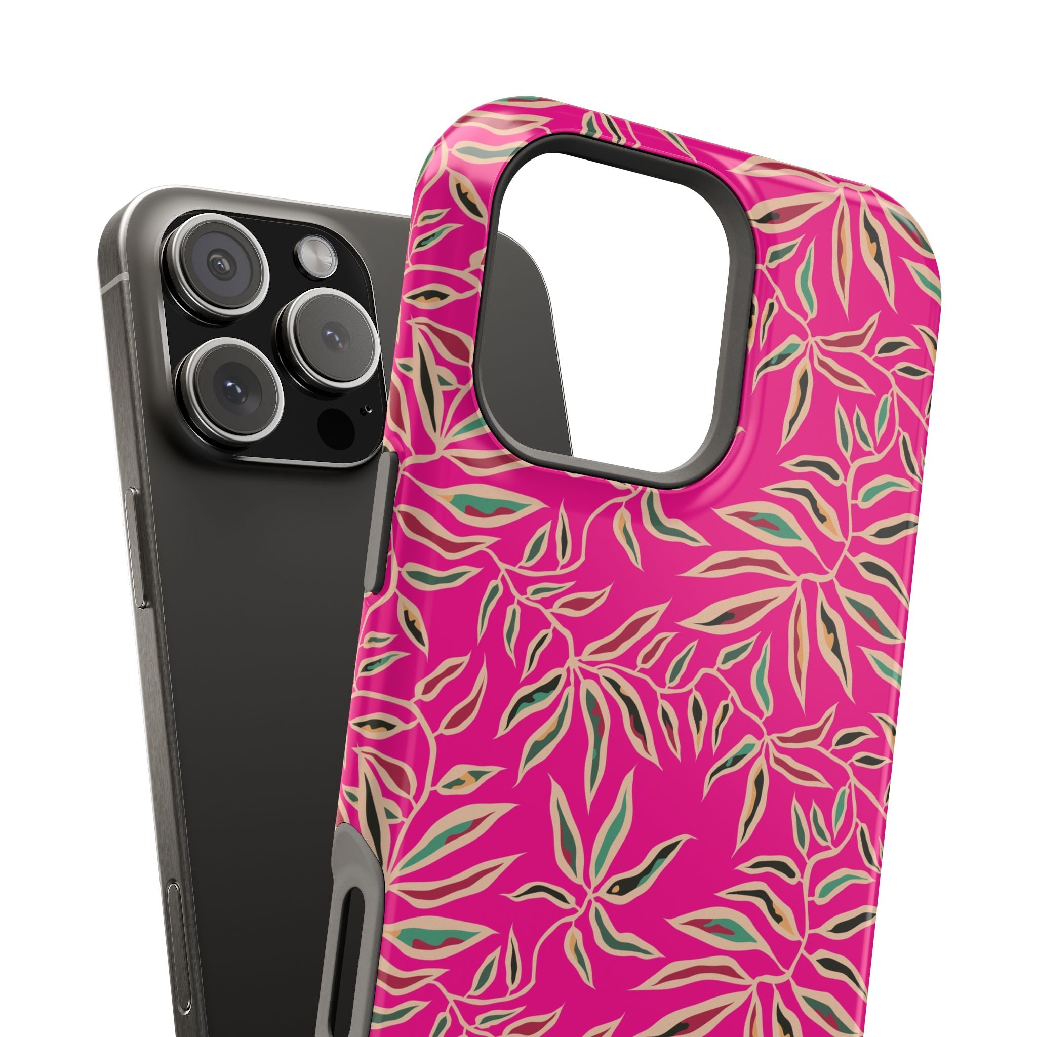 Tropical Vibes | Pink Abstract Case