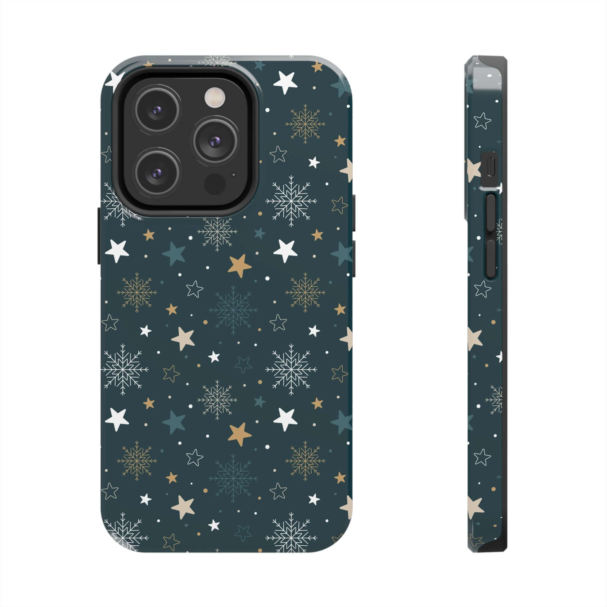 Frosted Wishes | Christmas Snowflake Case - Phone Case For