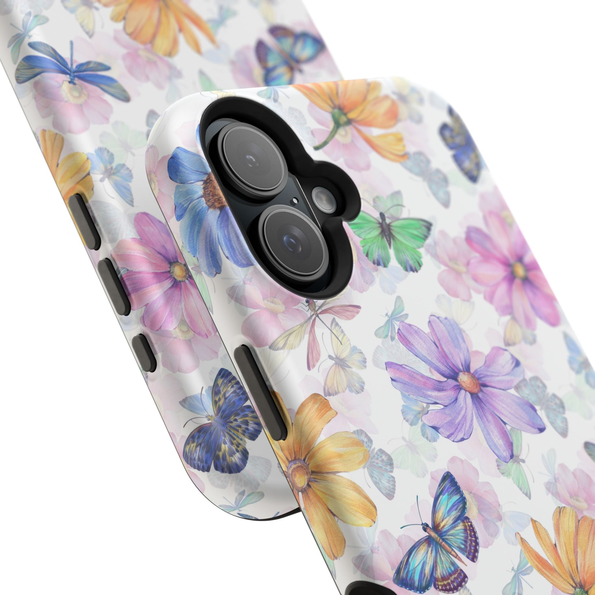 Fluttering Blooms | Watercolor Butterfly Case