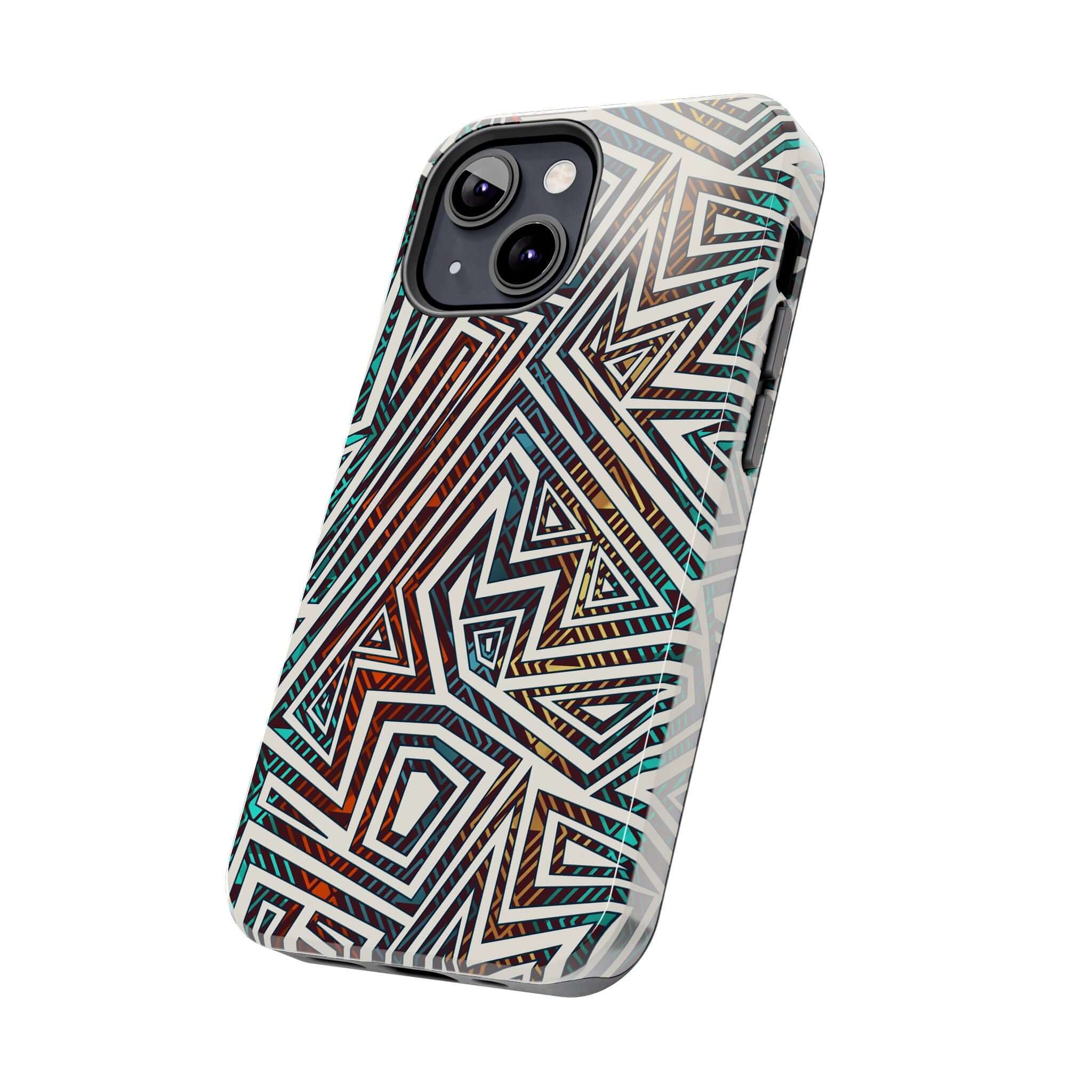 Tribal Echo | Maze Case - Phone Case For