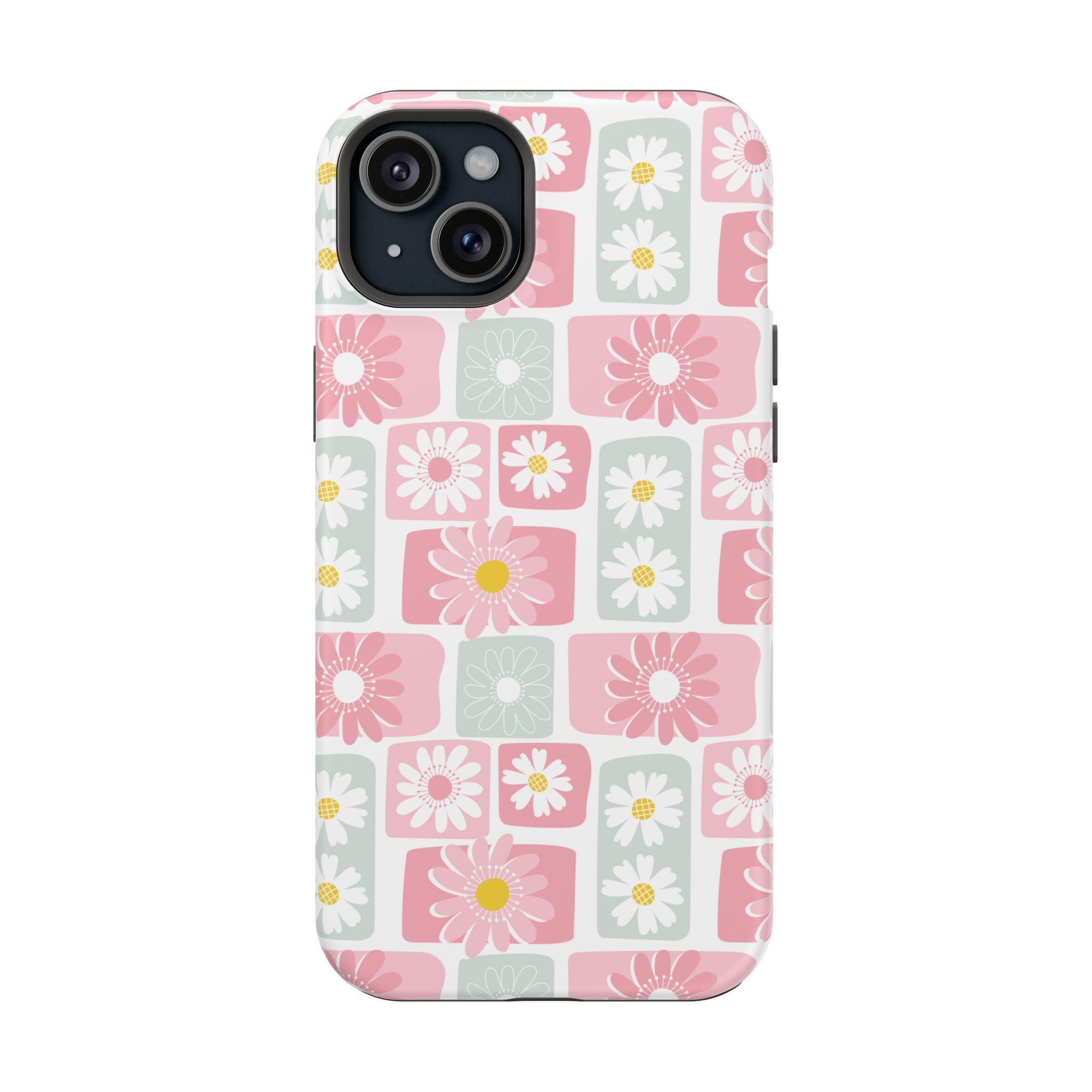 Daisy Craze | Checkered Floral Case