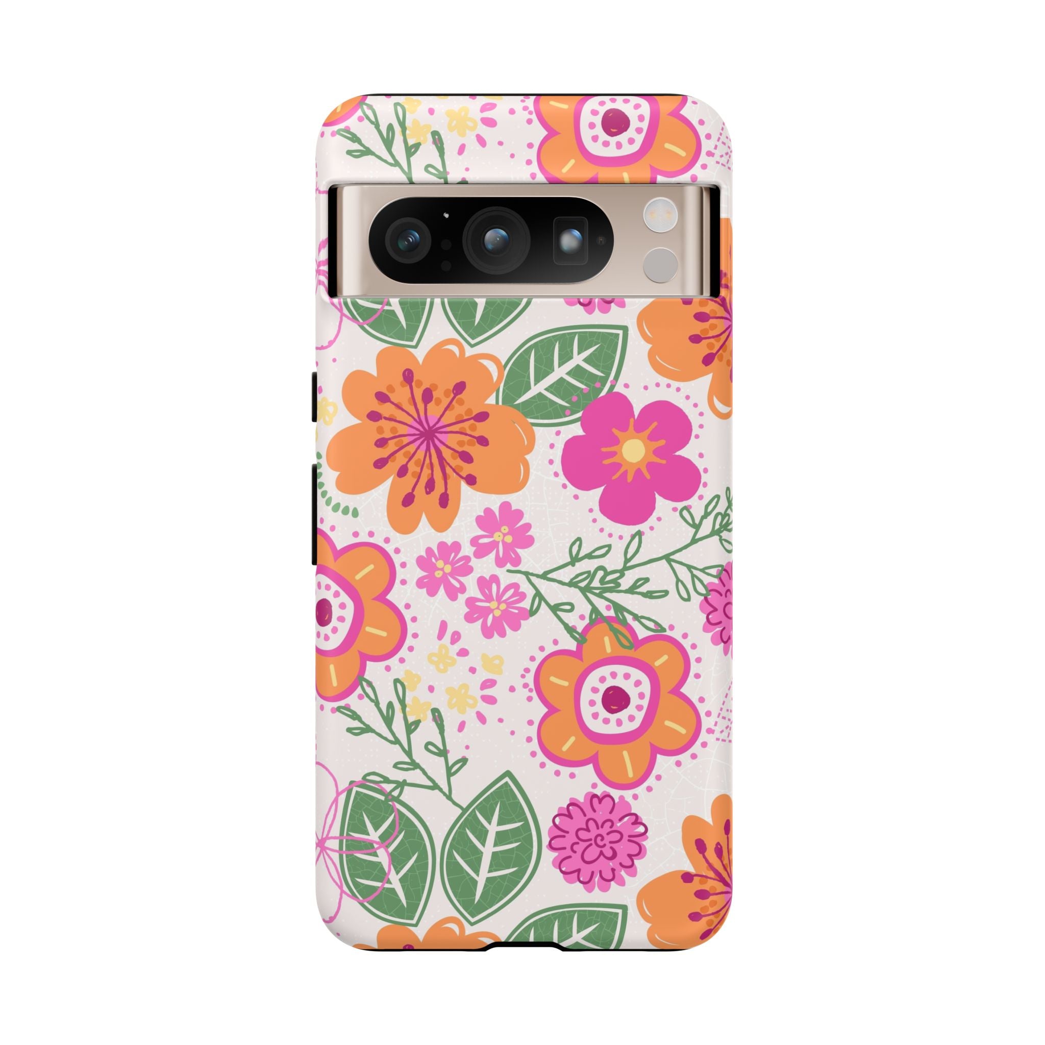 Hola | Estuche floral rosa