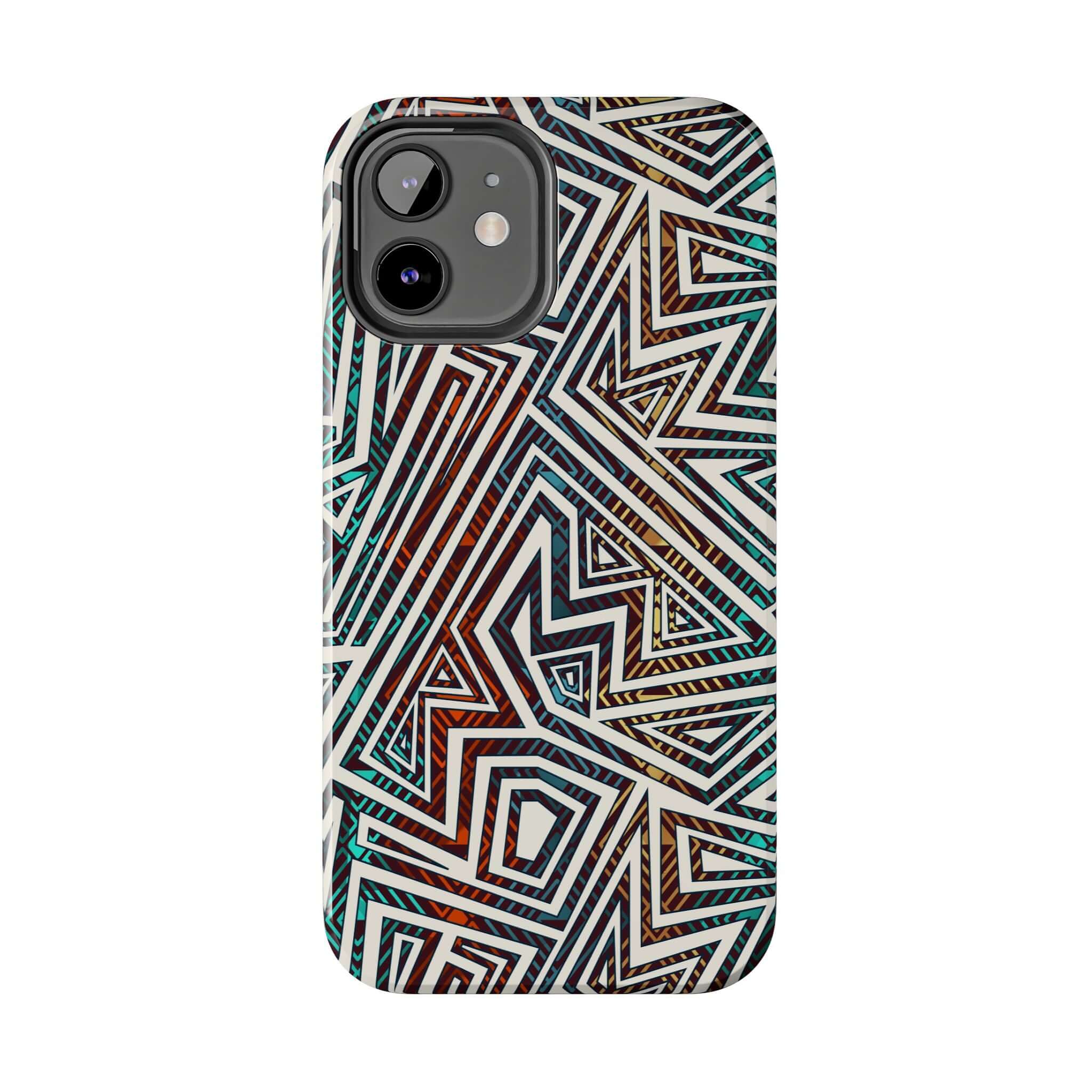 Tribal Echo | Maze Case - Phone Case For