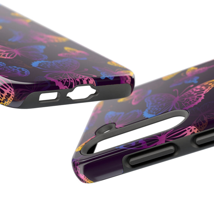 Midnight Flutter | Black Butterfly Case