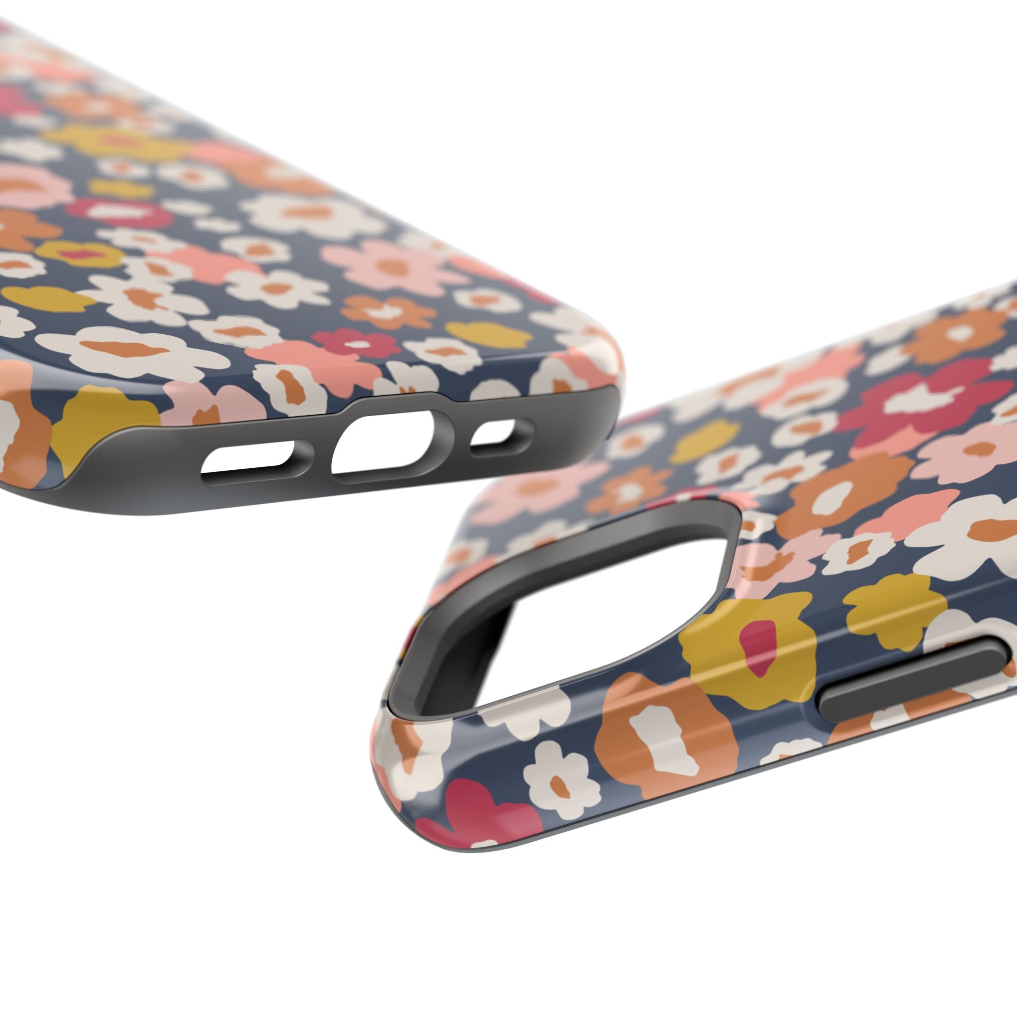 Preppy in Bloom | Navy Flowers Case