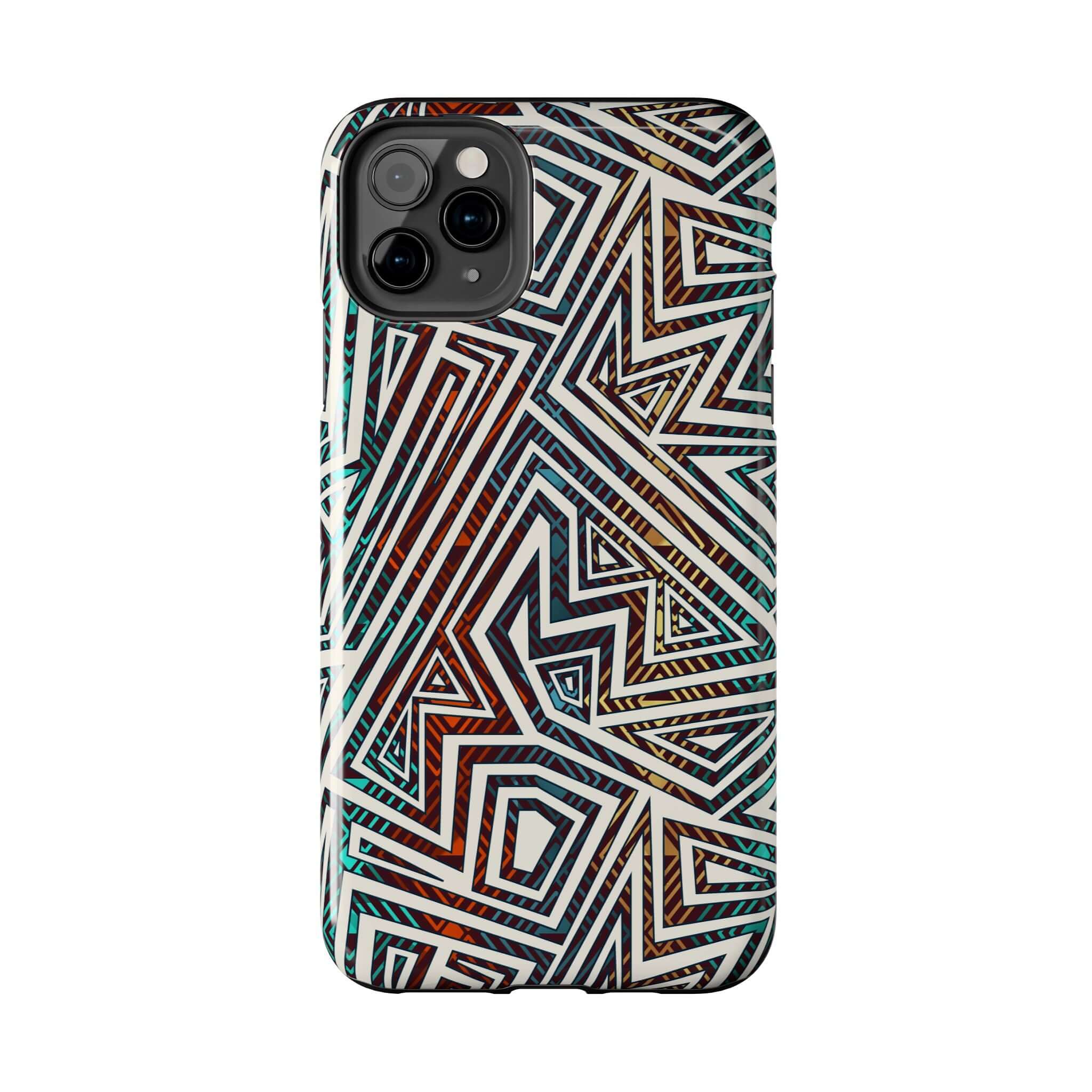 Tribal Echo | Maze Case - Phone Case For