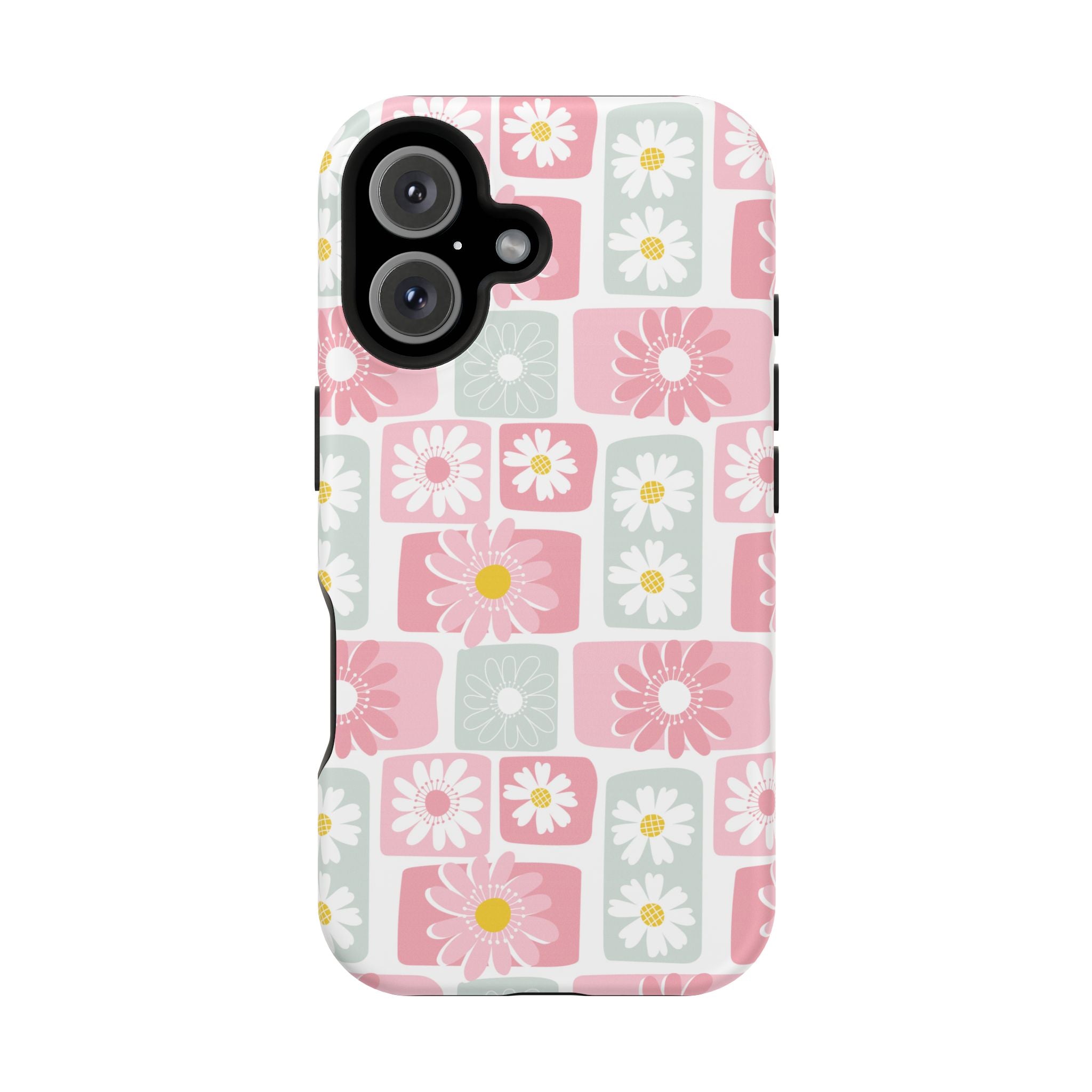 Daisy Craze | Checkered Floral Case