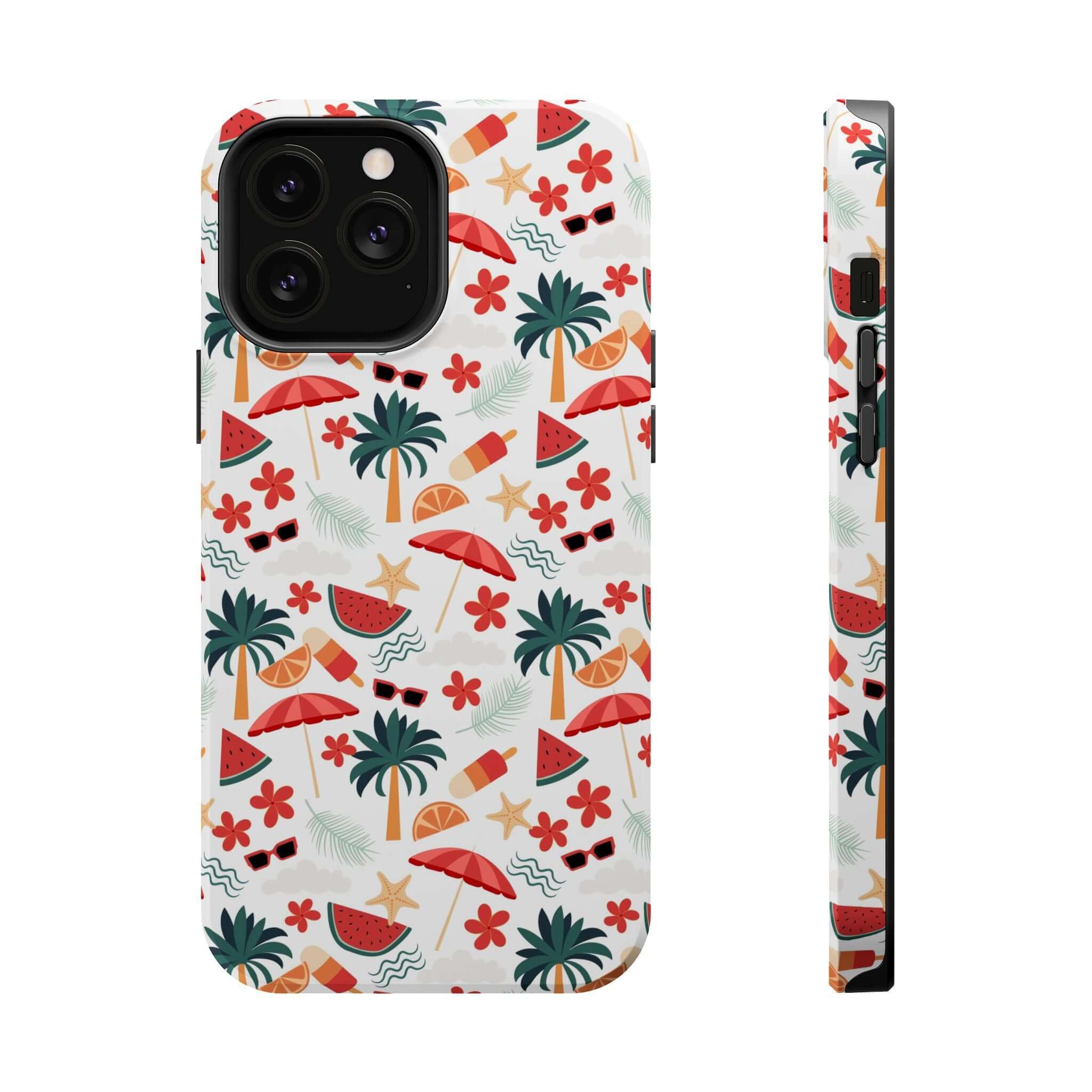 BRB Cute Beach Case for iPhone 14 featuring playful summer beach design. Cute phone cover with free shipping. Perfect for summer protection.