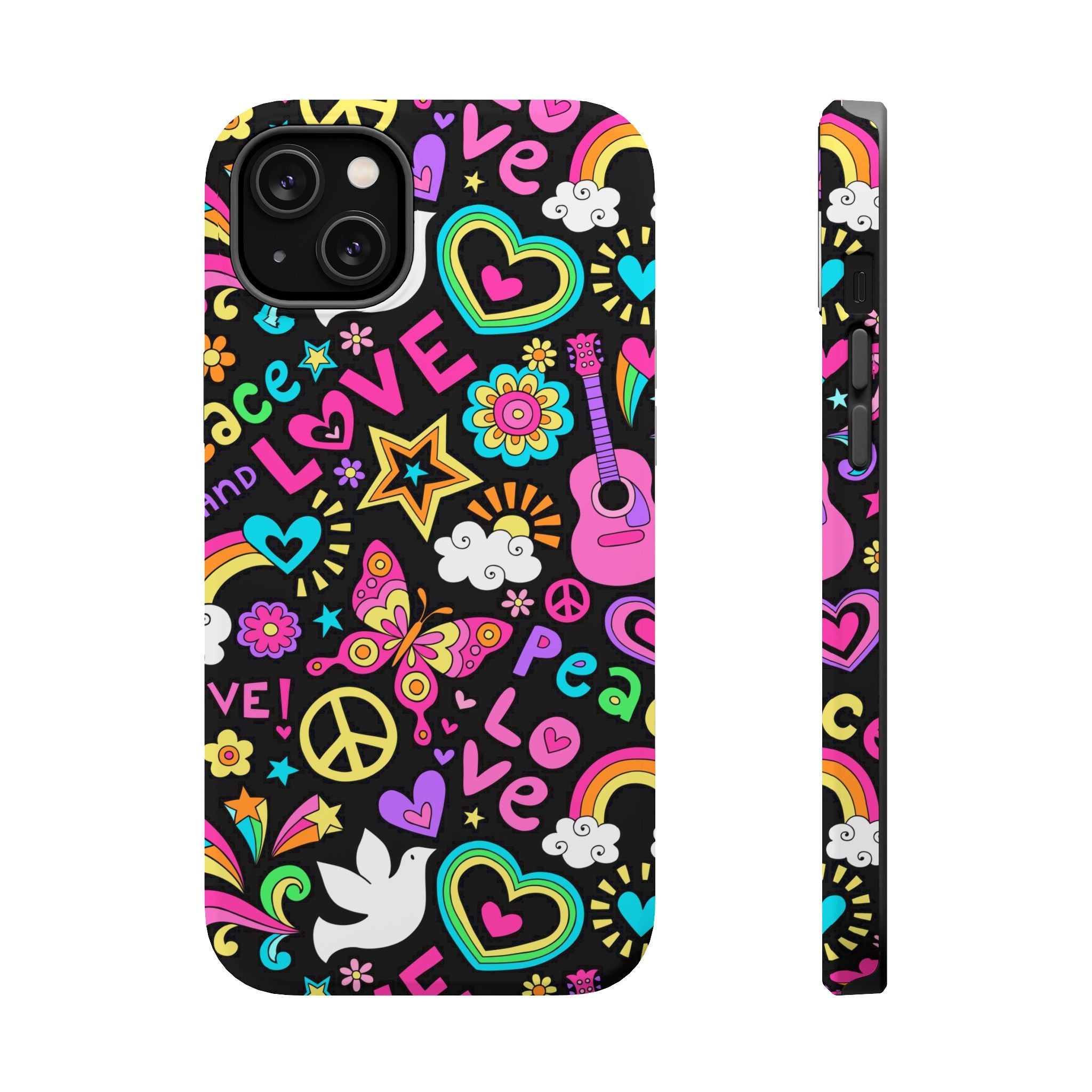 Rainbow of Happiness | Retro Sticker Case