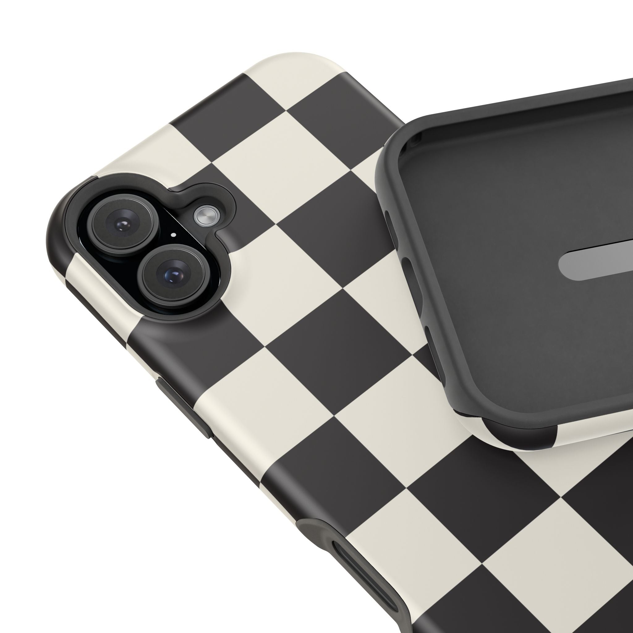 Checker Blend | Black & White Case