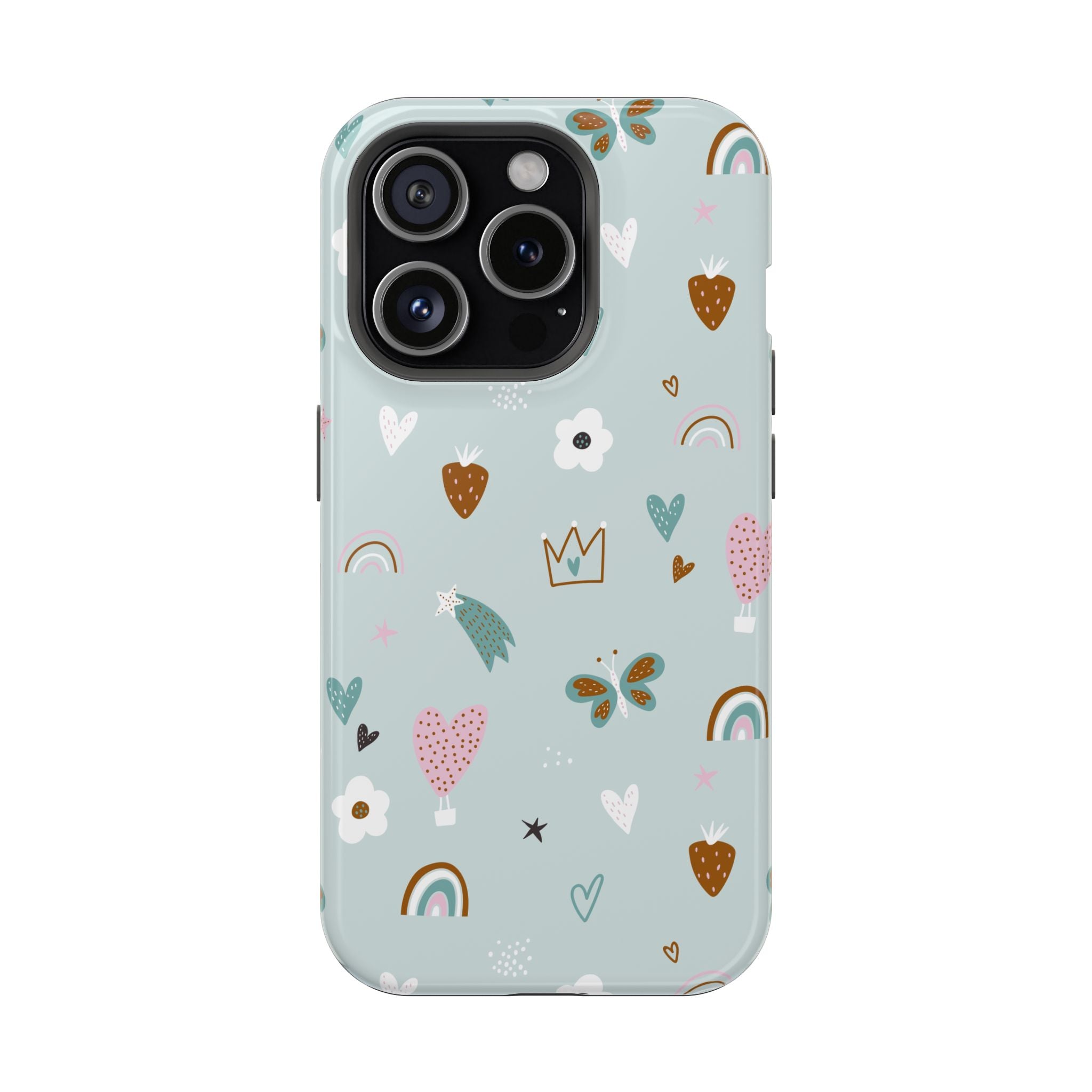 Doodle Delight | Teal Charms Case