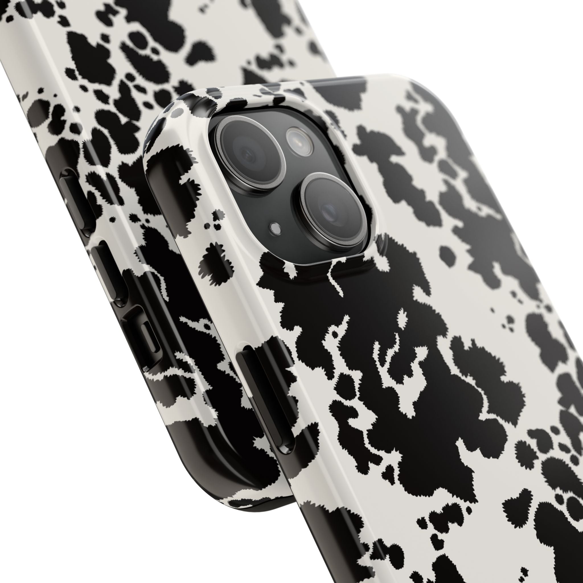 Udderly Cute | Black Cow Case