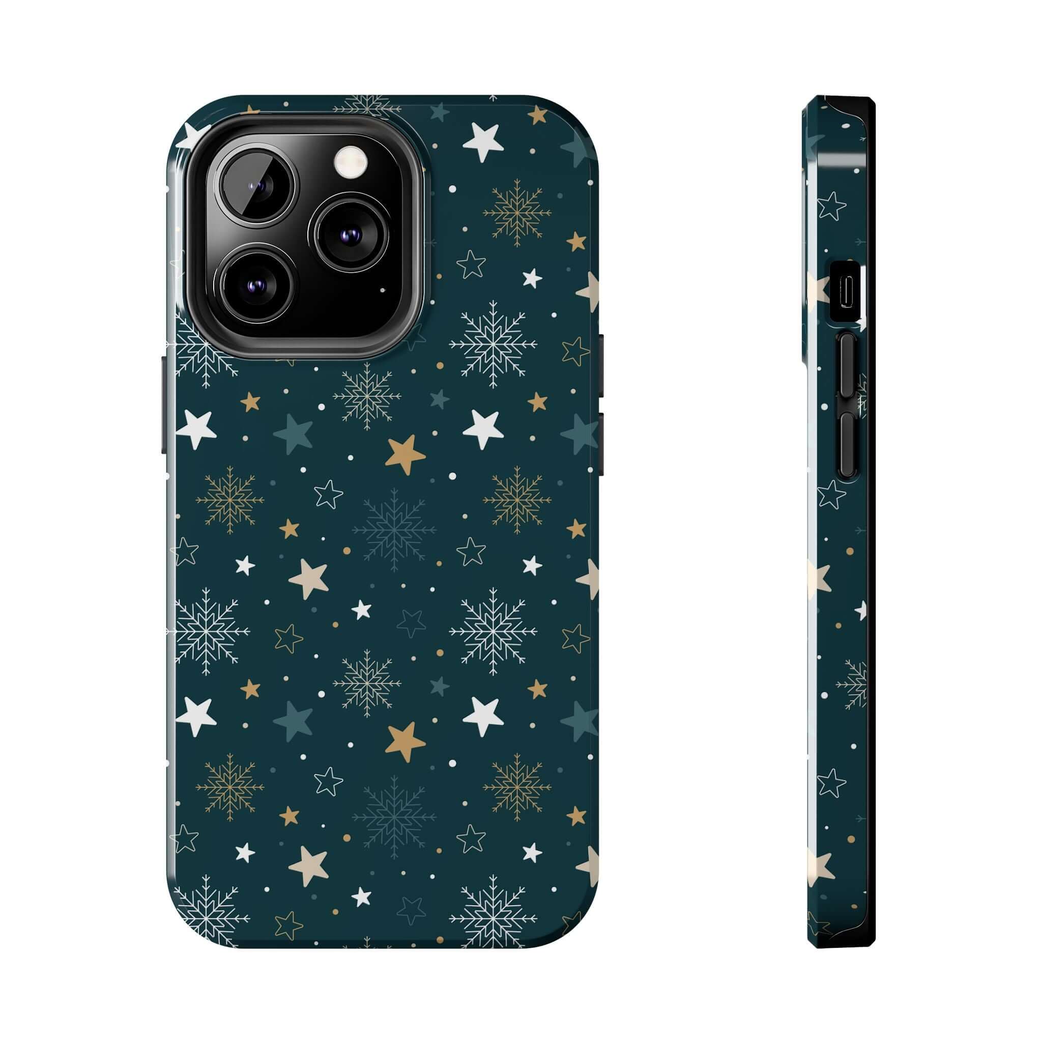 Frosted Wishes | Christmas Snowflake Case - Phone Case For