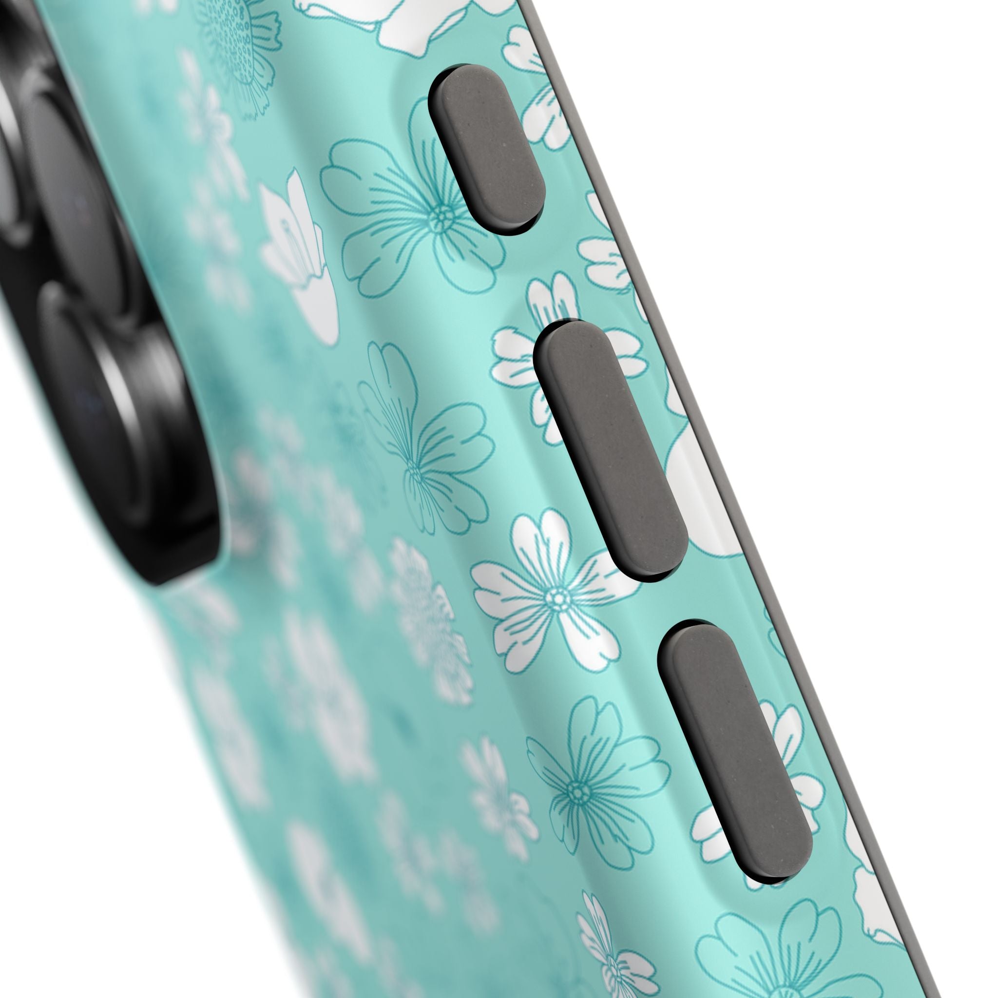 Floral Frost | Teal Floral Case