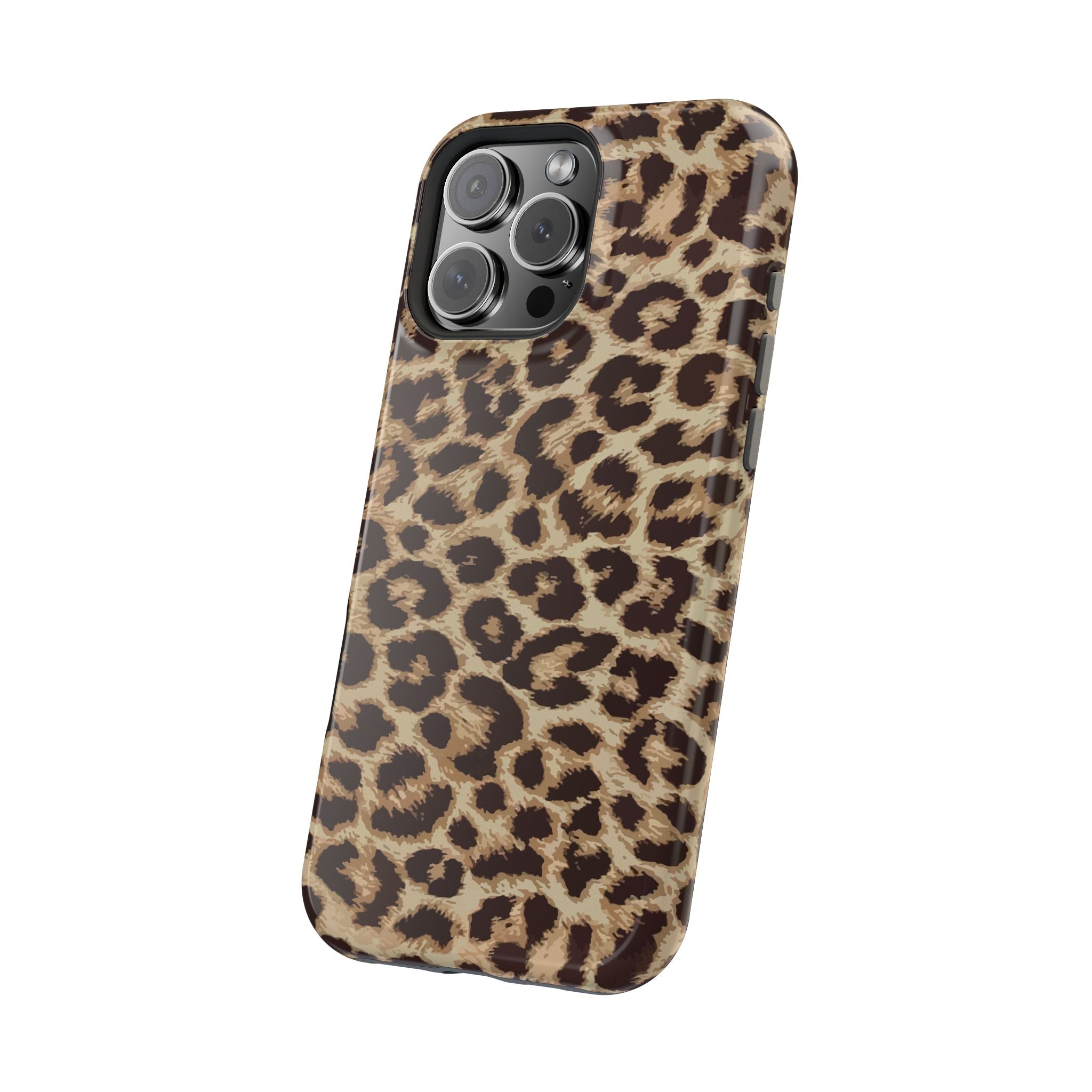 Stylish Savannah Rush Cheetah Case for iPhone 16 with cute MagSafe design and bold animal print. Perfect cute phone case accessory.