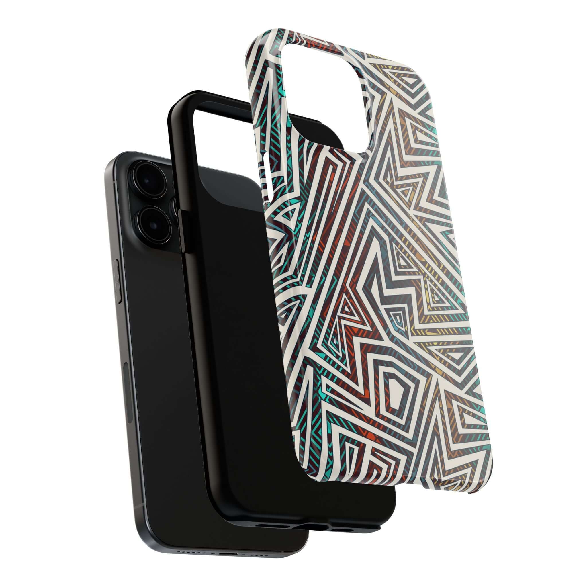 Tribal Echo | Maze Case - Phone Case For