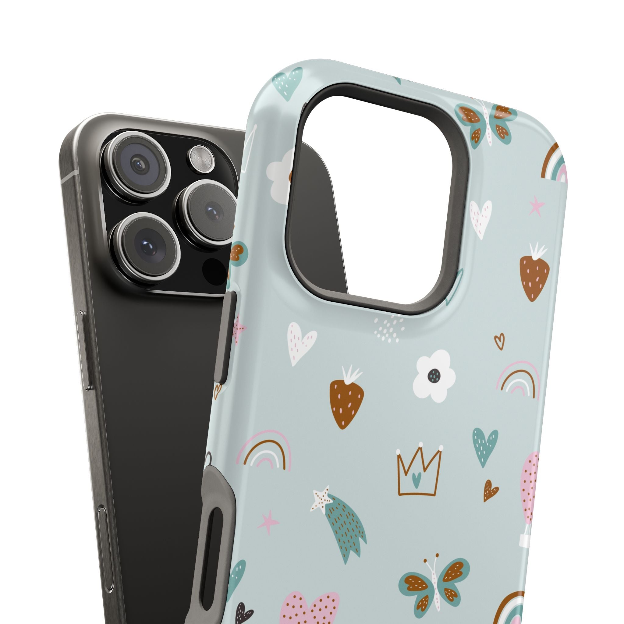 Doodle Delight | Teal Charms Case