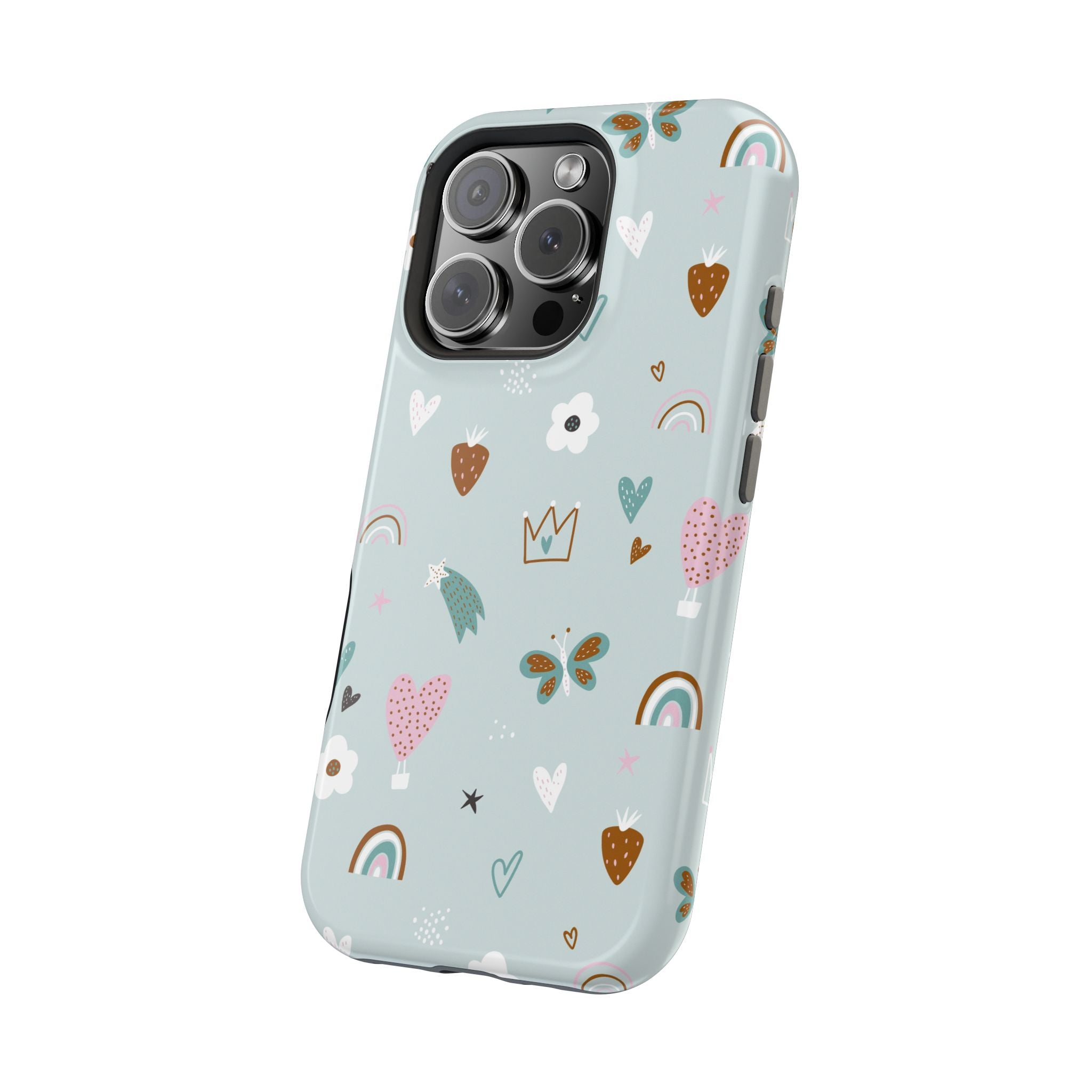 Doodle Delight | Teal Charms Case