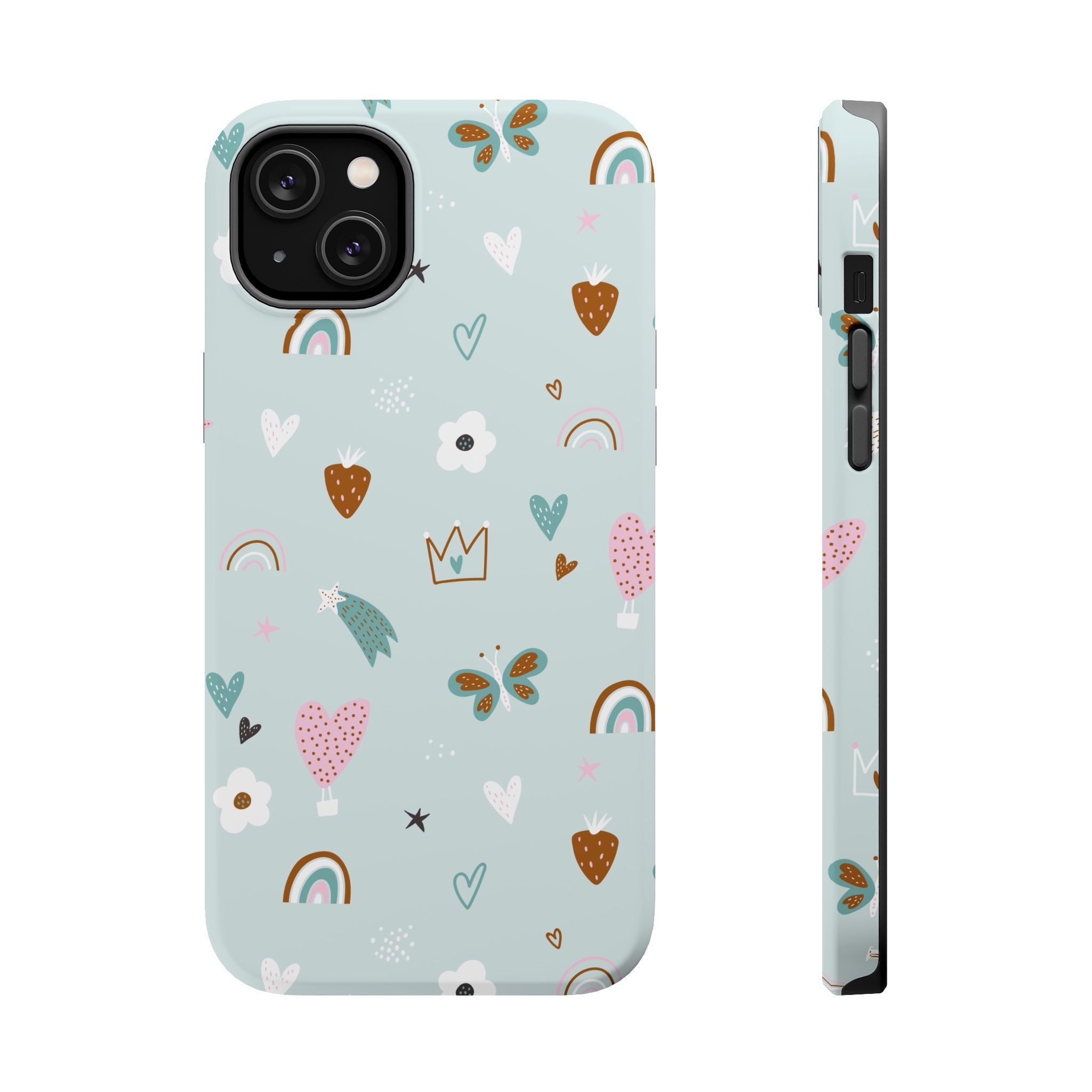 Doodle Delight | Teal Charms Case