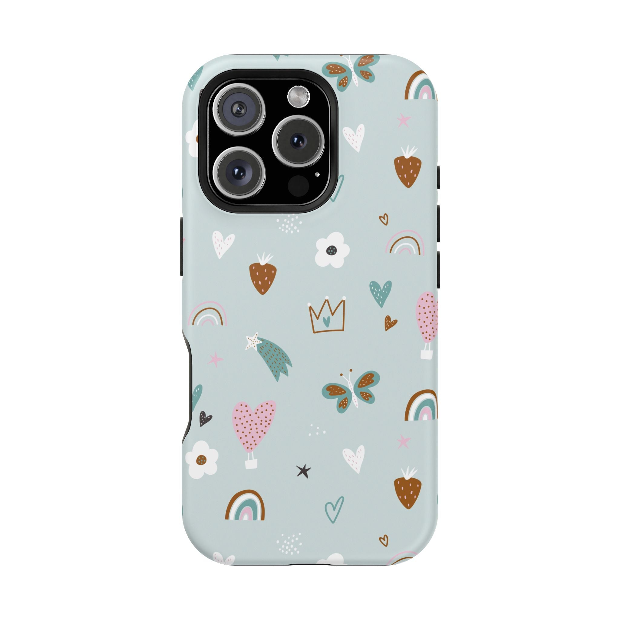 Doodle Delight | Teal Charms Case