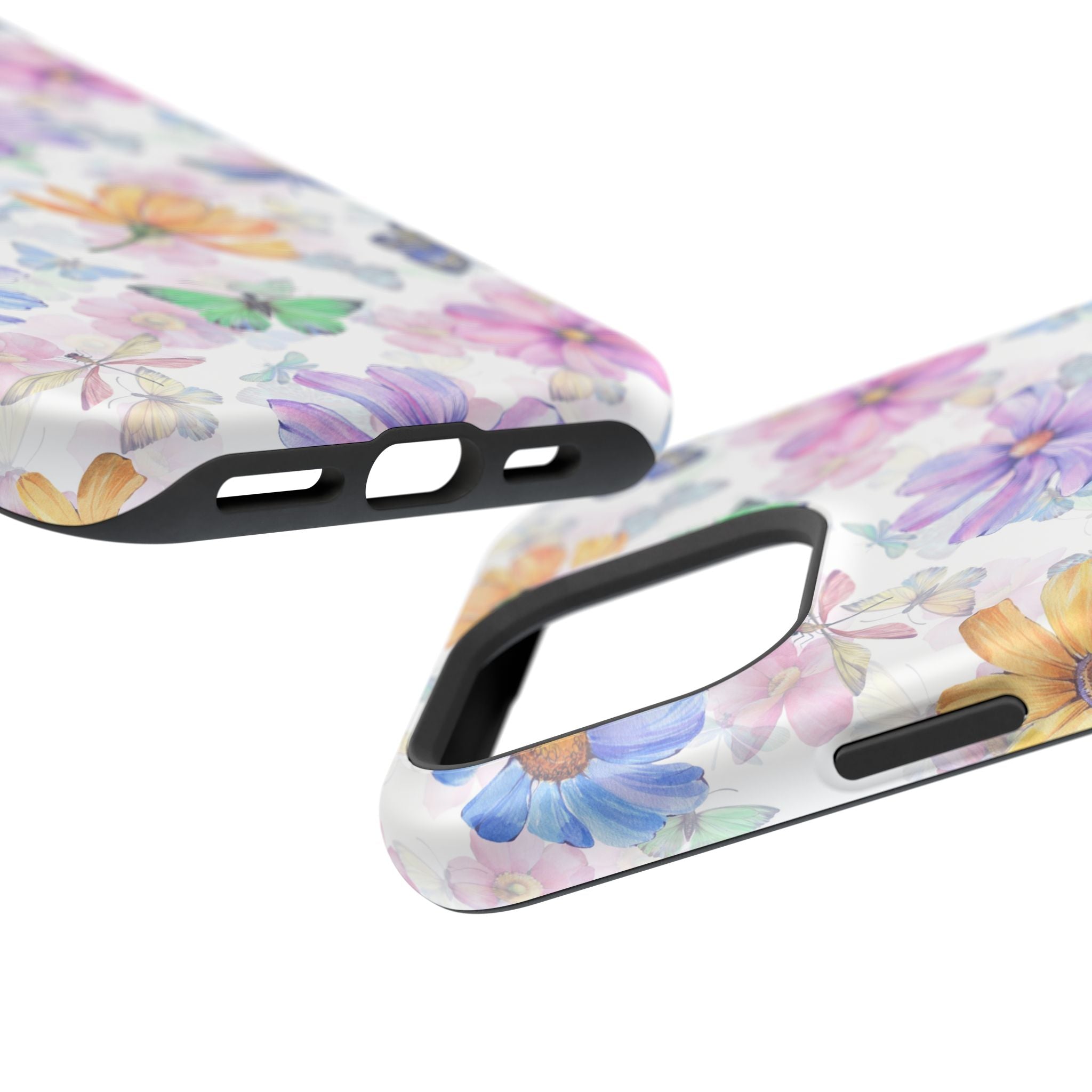 Fluttering Blooms | Watercolor Butterfly Case