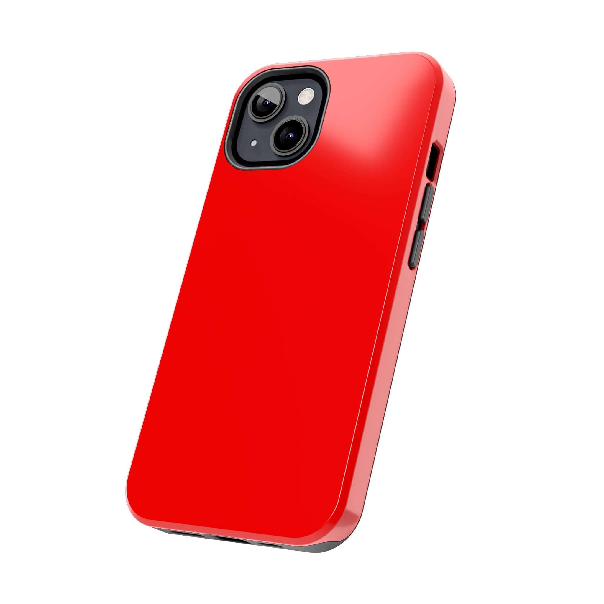 Radiant Ruby Neon Red iPhone Case - pink phone cases on cutest case website with free shipping