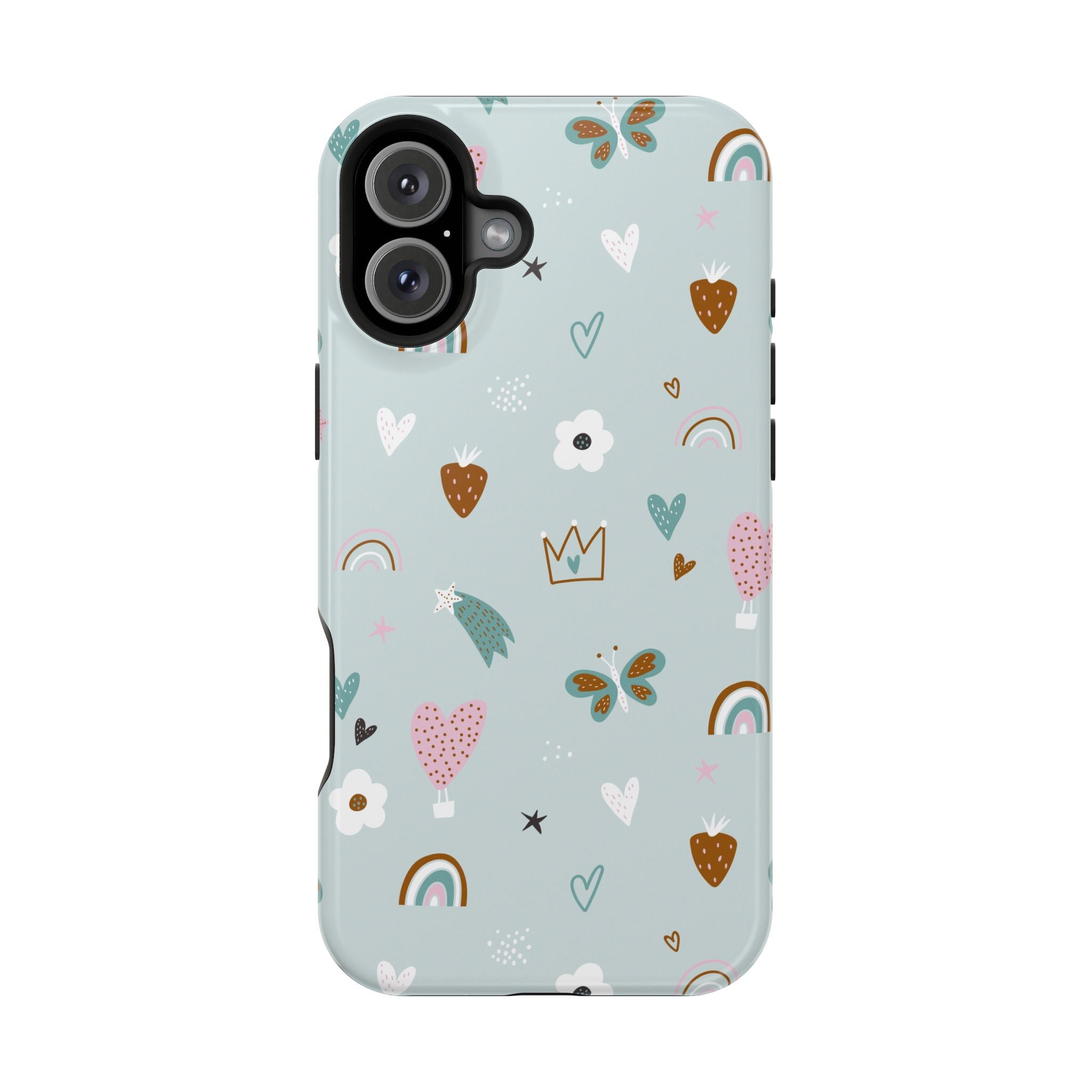 Doodle Delight | Teal Charms Case