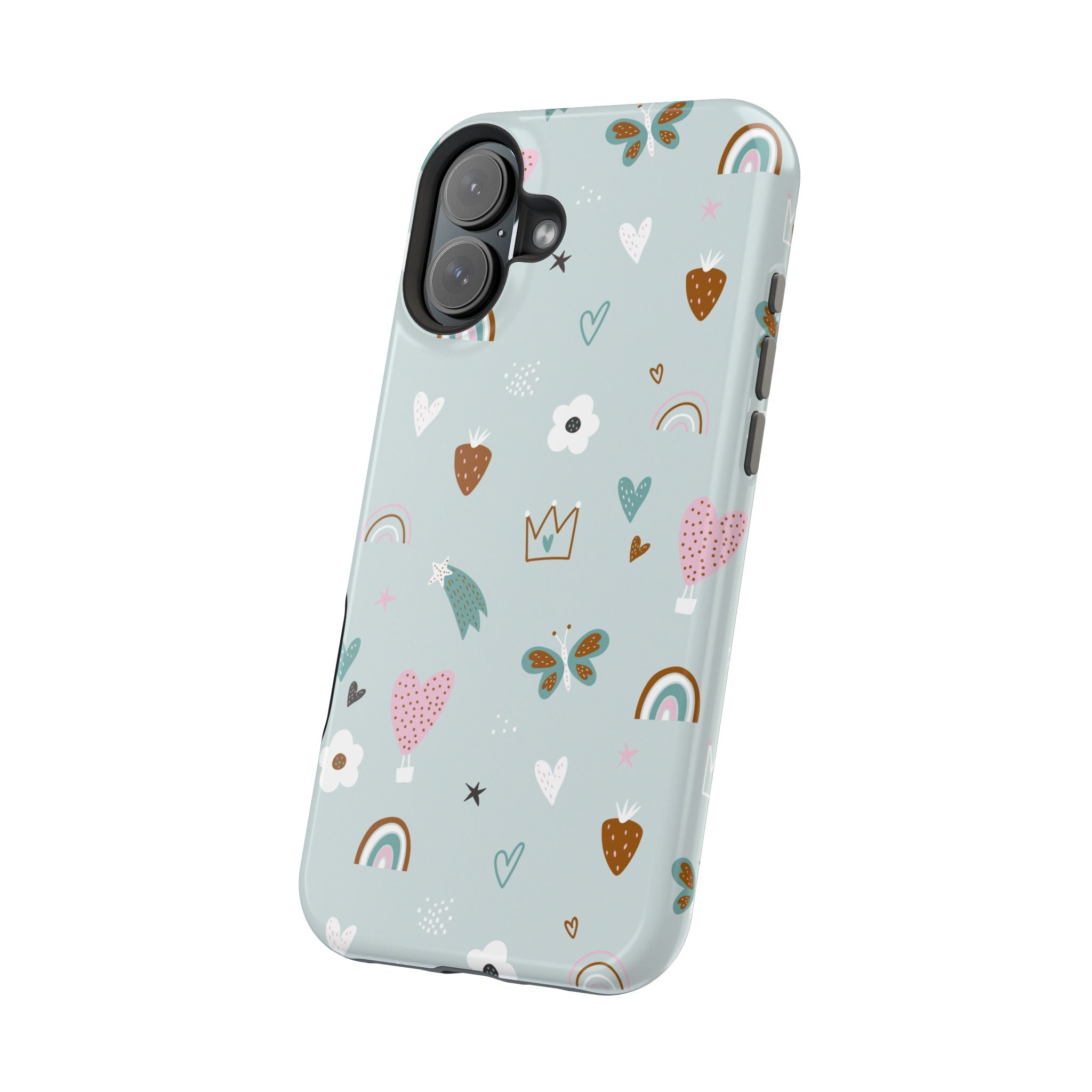 Doodle Delight | Teal Charms Case