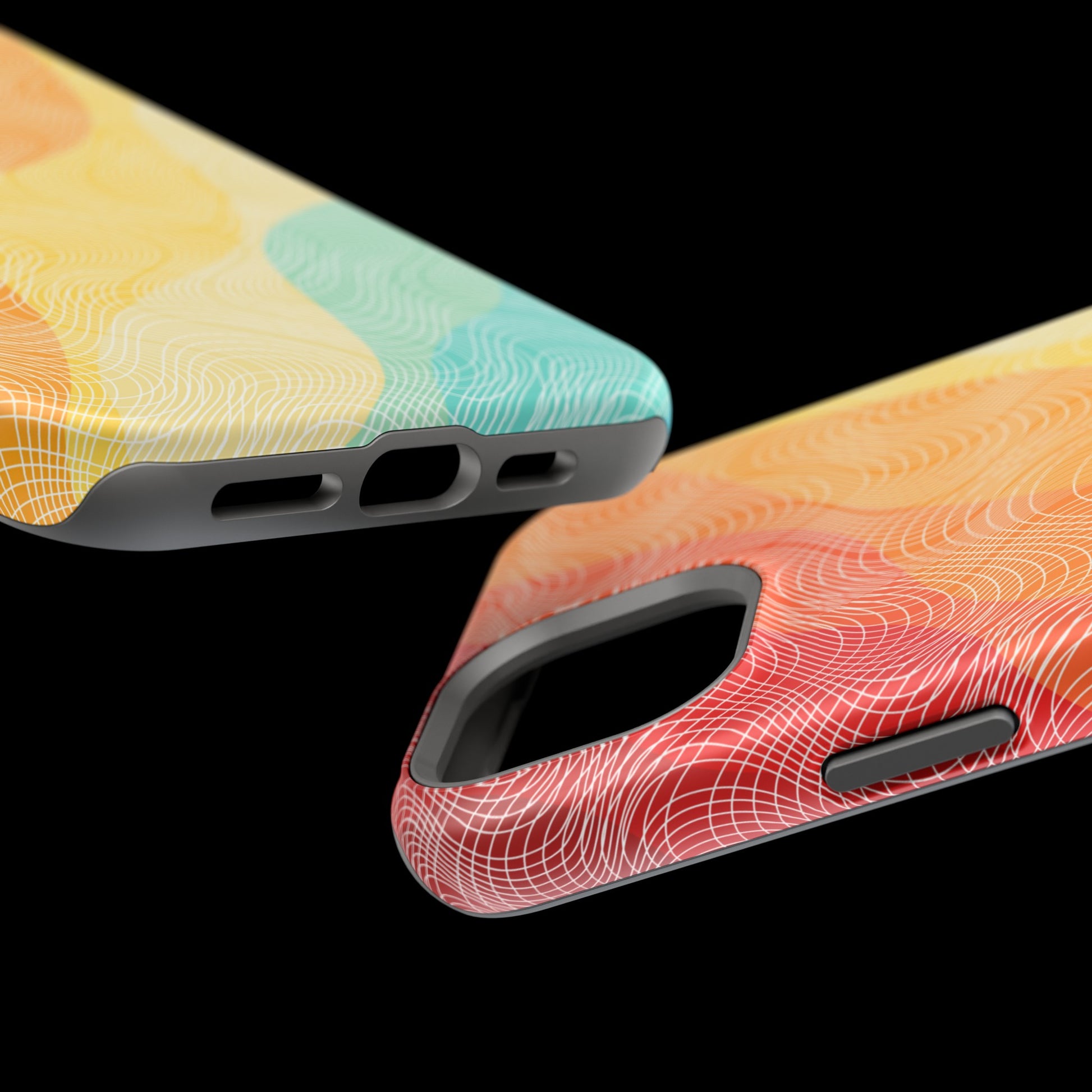 Vibrant Vortex MagSafe Tough Case - Phone Case For