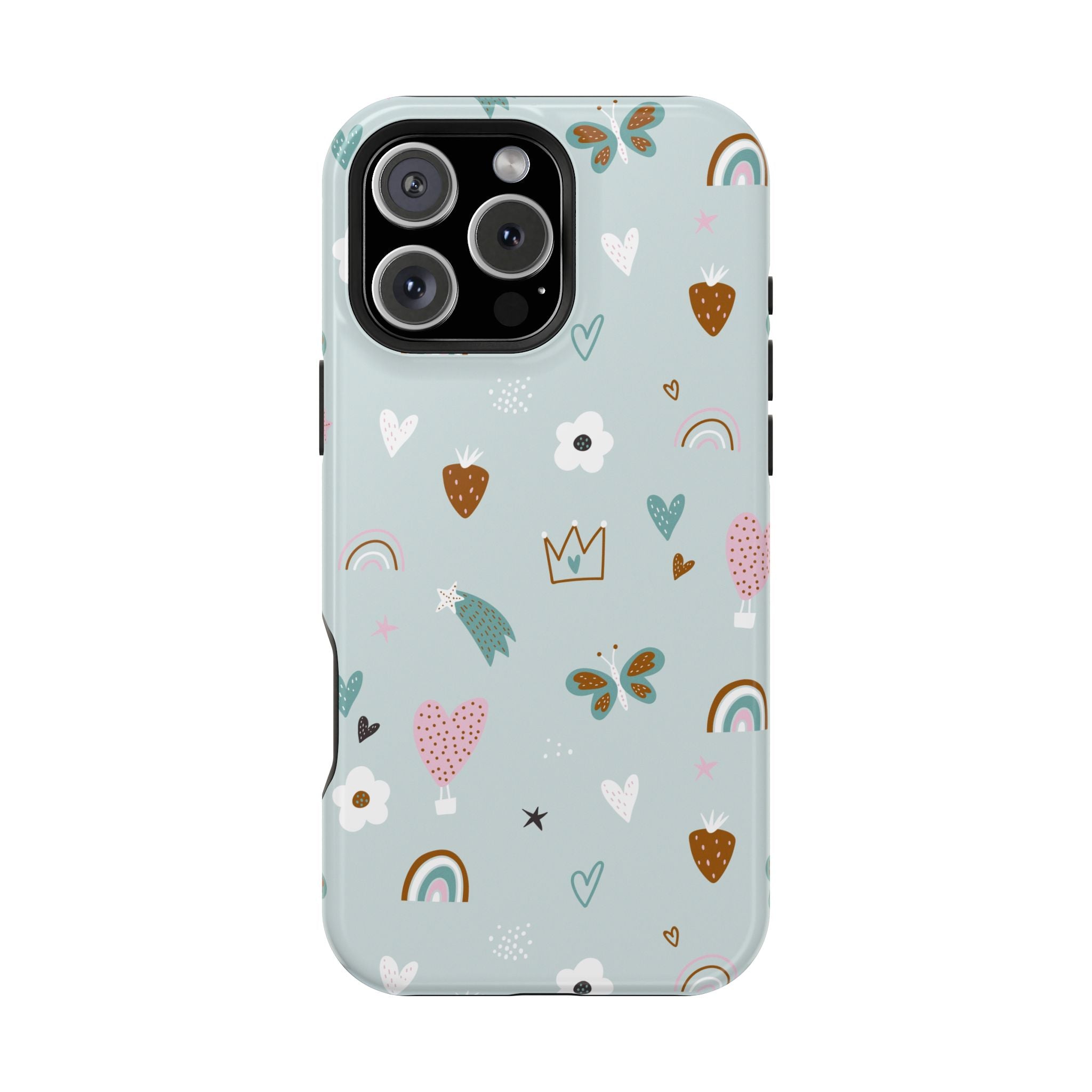 Doodle Delight | Teal Charms Case