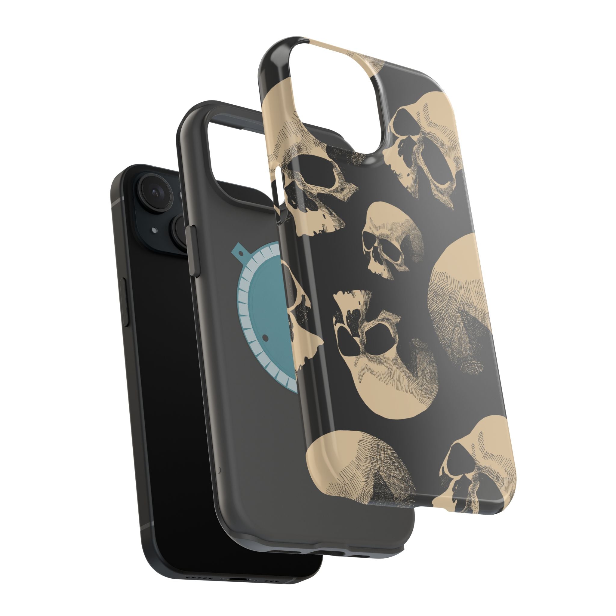 Moonlit Misfit | Black Skull Case