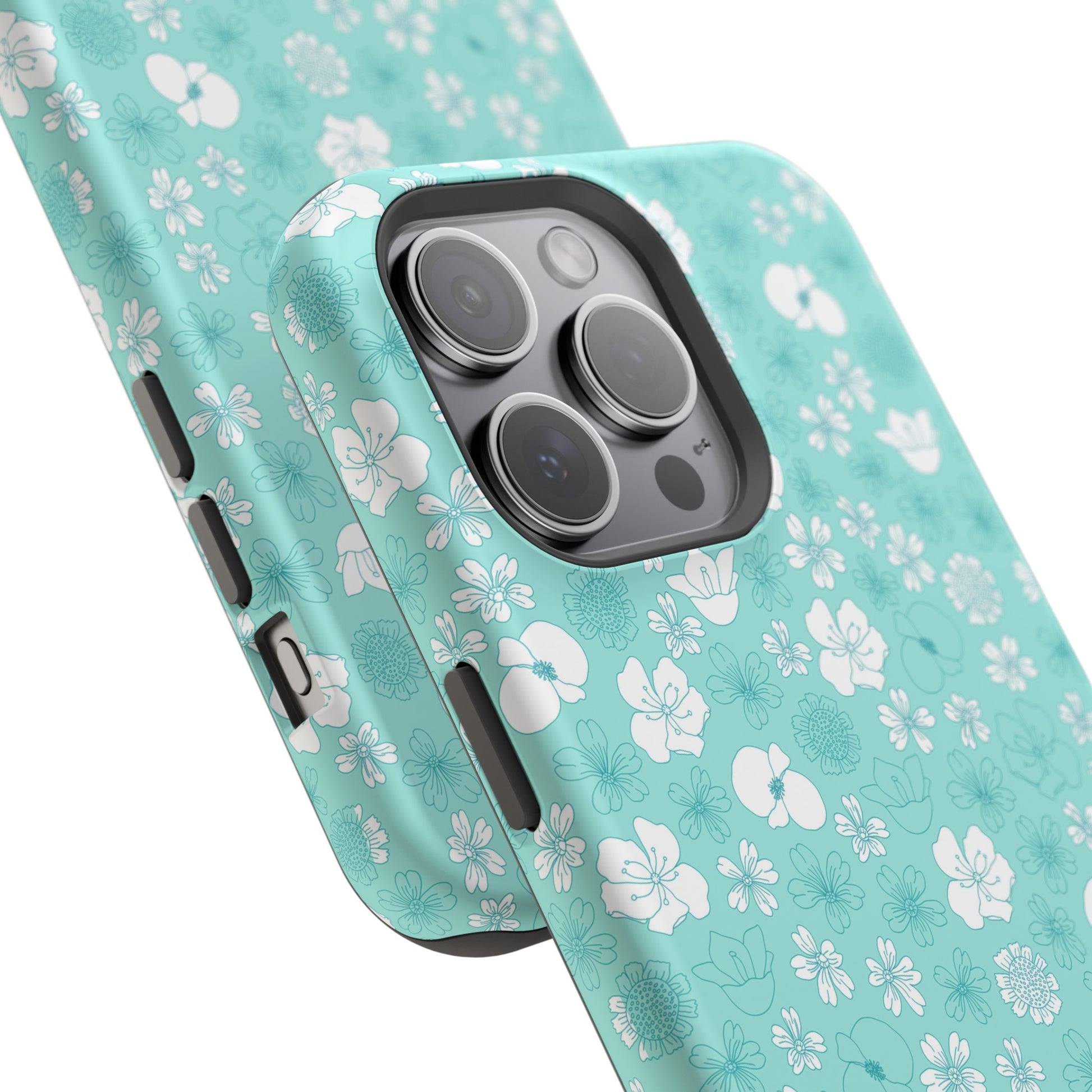 Floral Frost MagSafe - Phone Case For