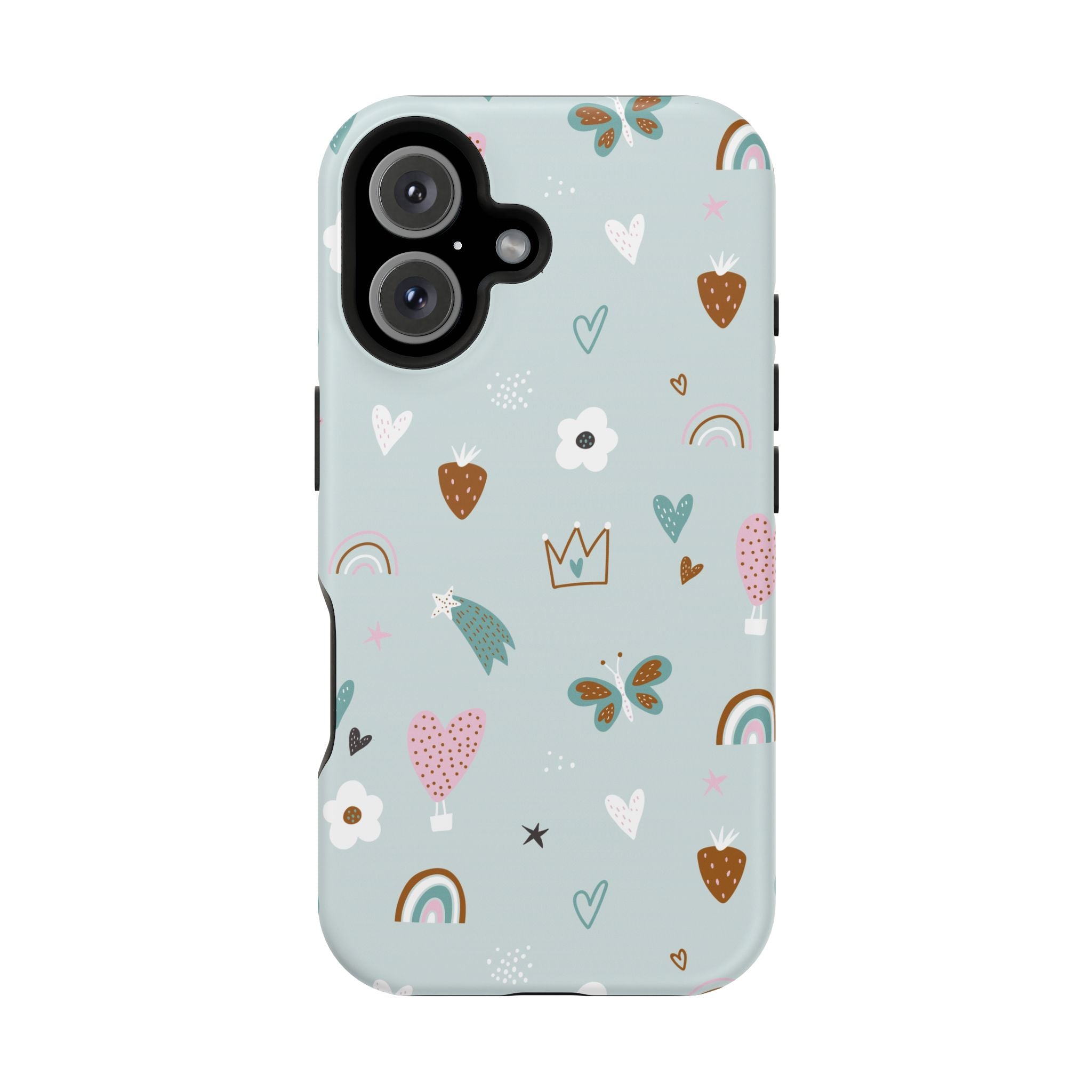 Doodle Delight | Teal Charms Case