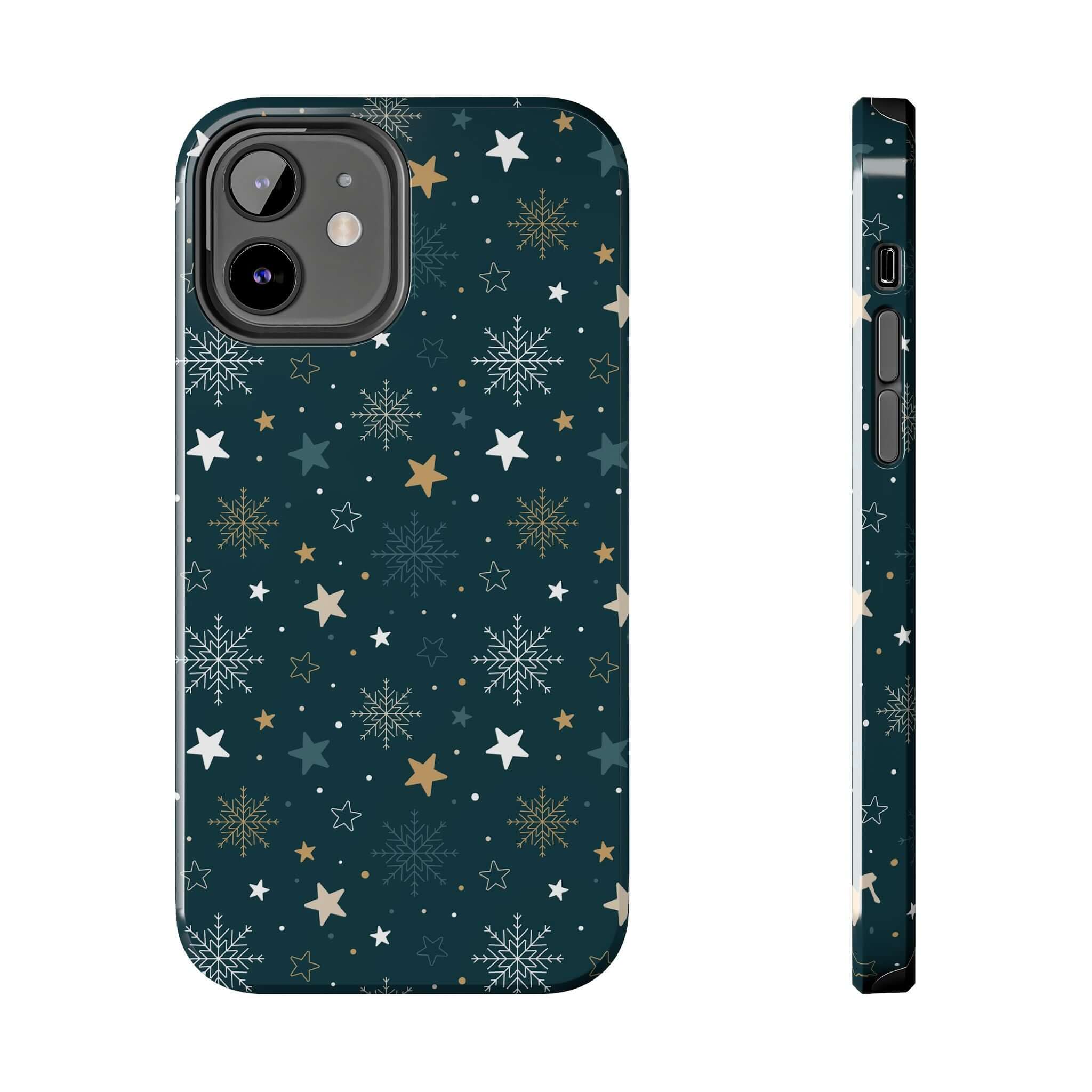 Frosted Wishes | Christmas Snowflake Case - Phone Case For