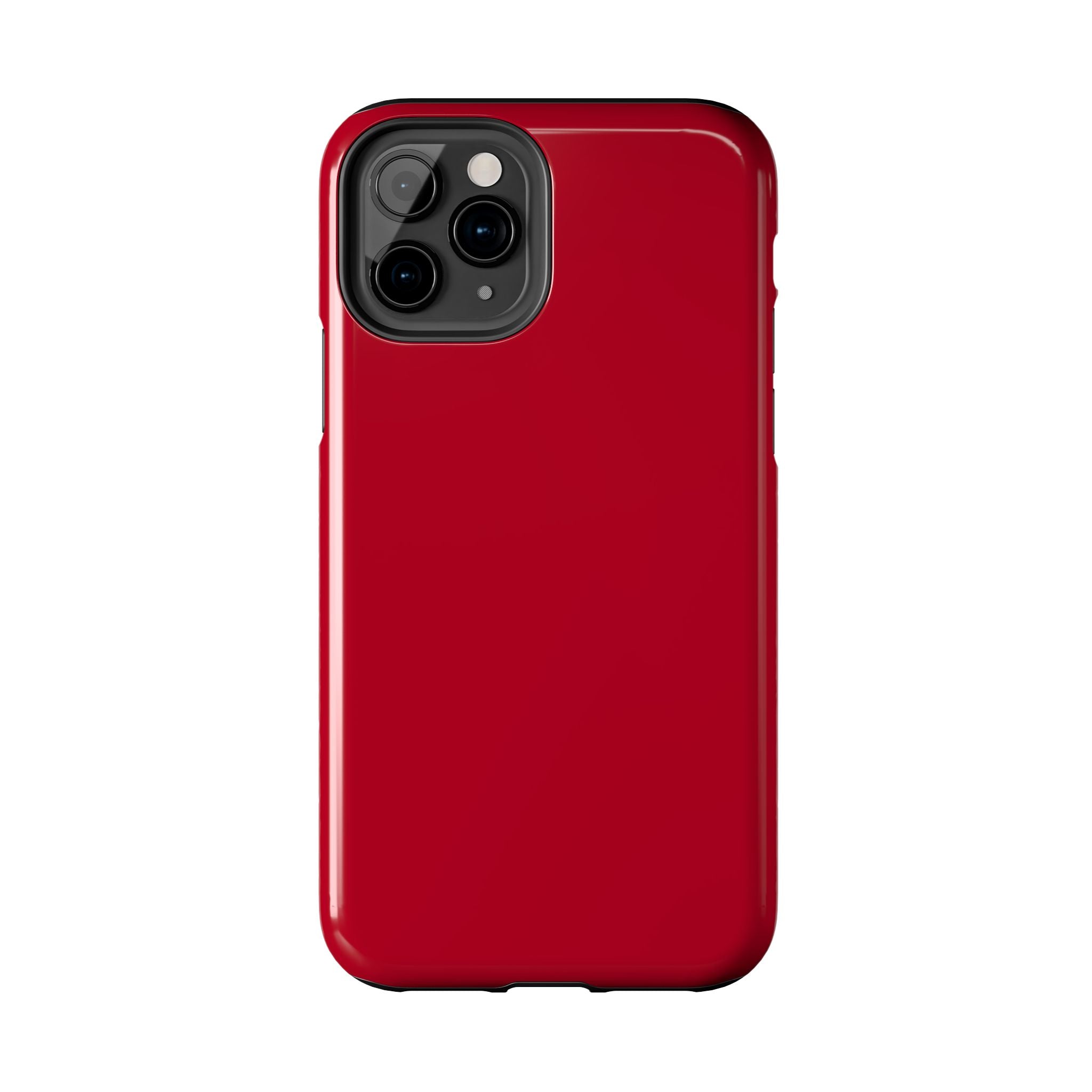 Candy Apple Solid Red iPhone 16 case, cute phone cover for stylish protection