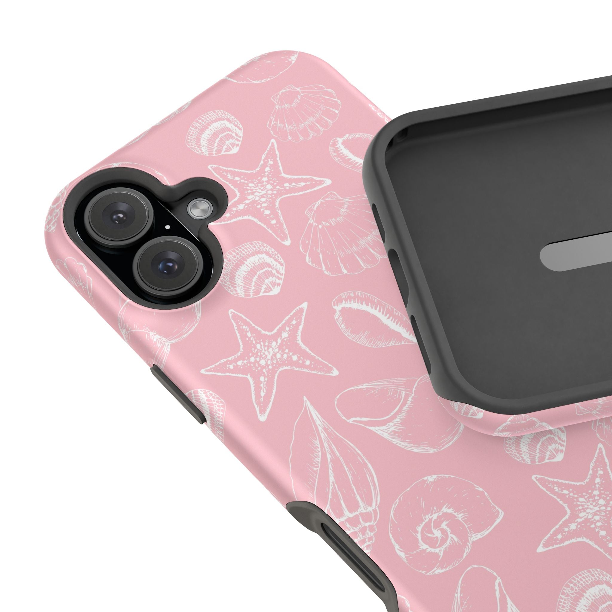 Sandy Shores | Pink Seashell Case