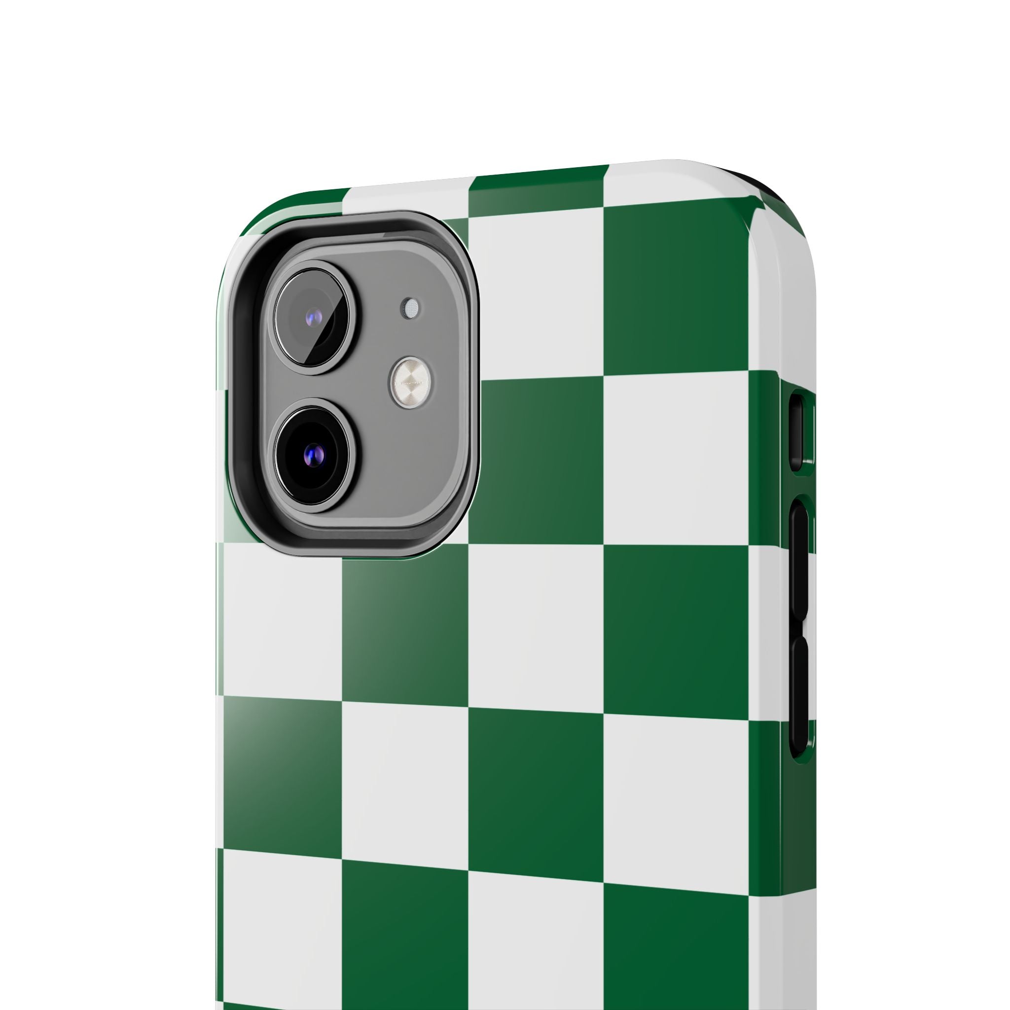 Effortlessly Chic | Green Checkered Case