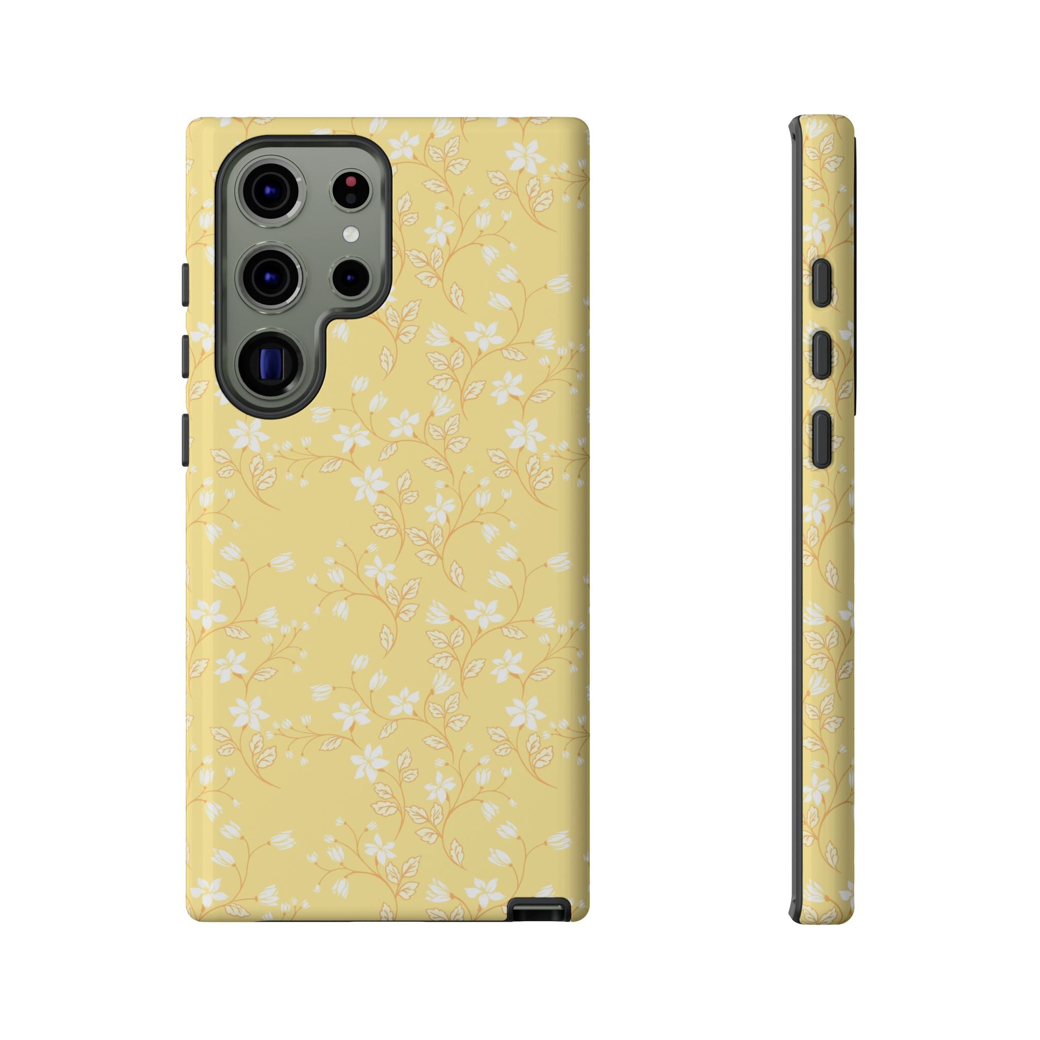 Field of Blooms | Yellow Flowers Case - Phone Case For