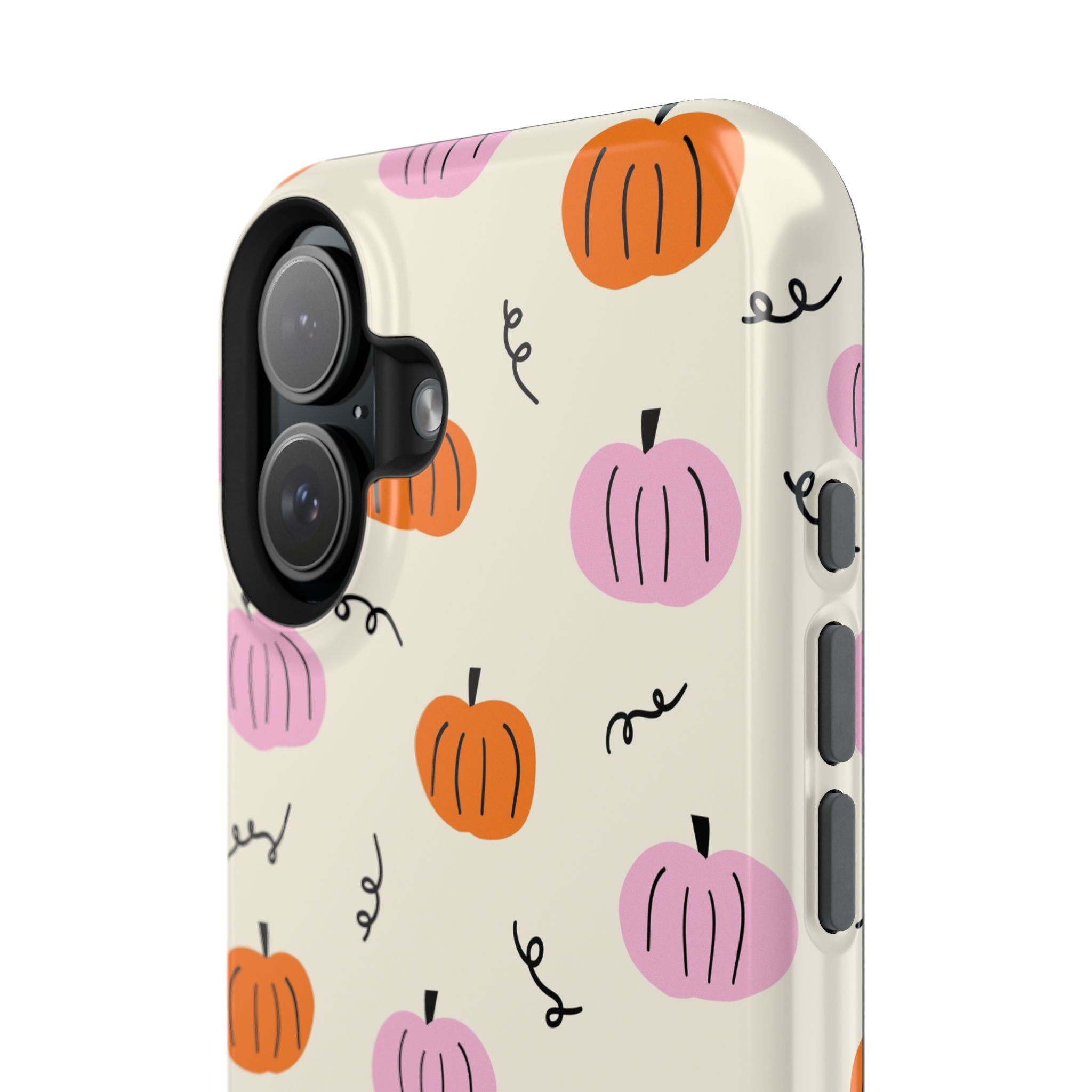 Pumpkin Pop | Beige Fall Case