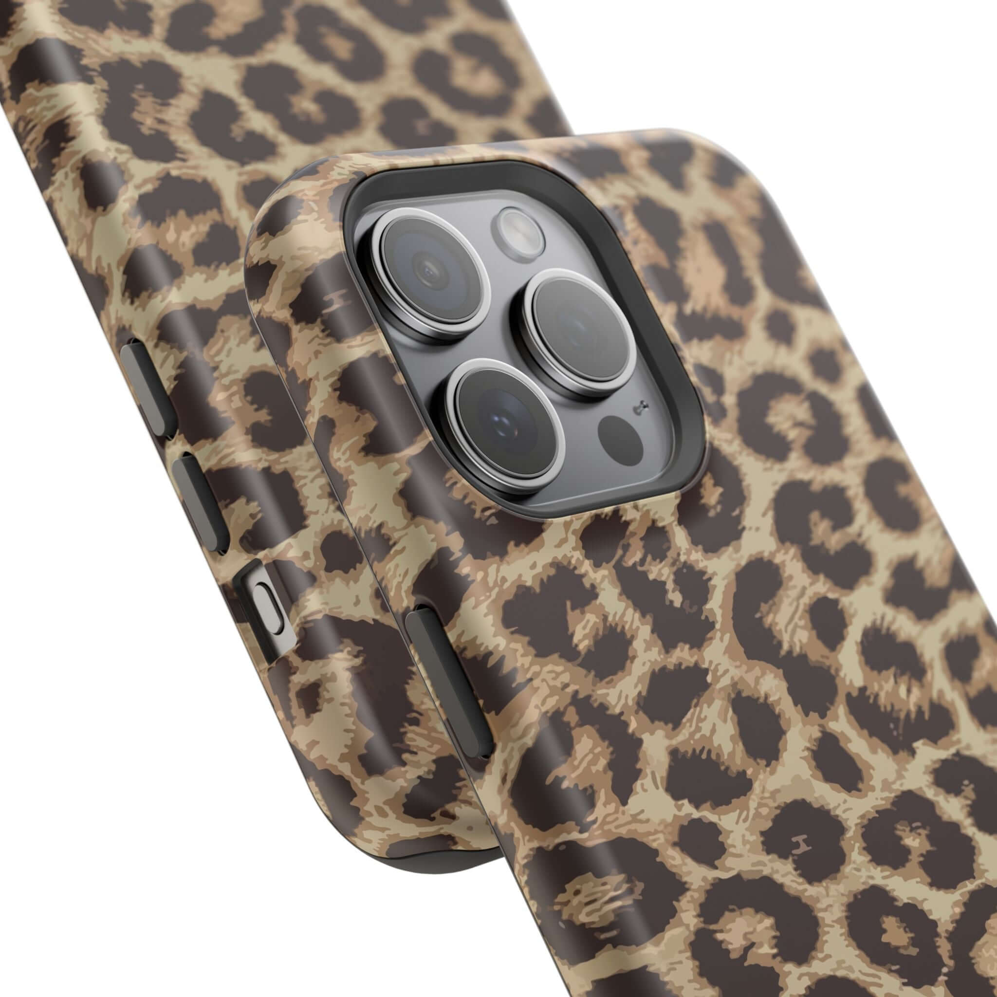 Savannah Rush Cheetah Case, stylish and cute phone case for iPhone 16 with bold animal print and MagSafe design.