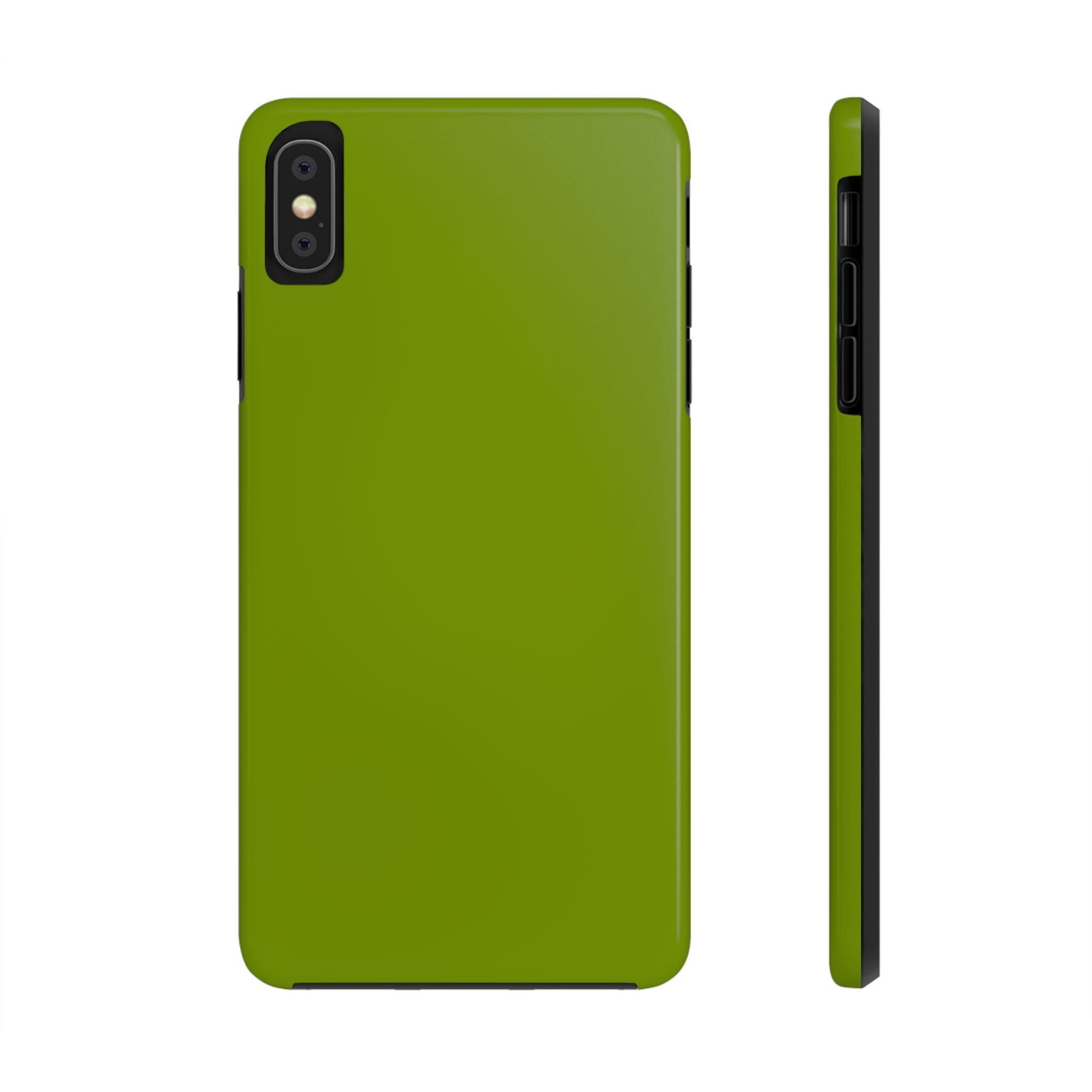 Solid green Matcha Tea iPhone case offering cute protection, ideal as a floral and stylish phone case for iPhone users.